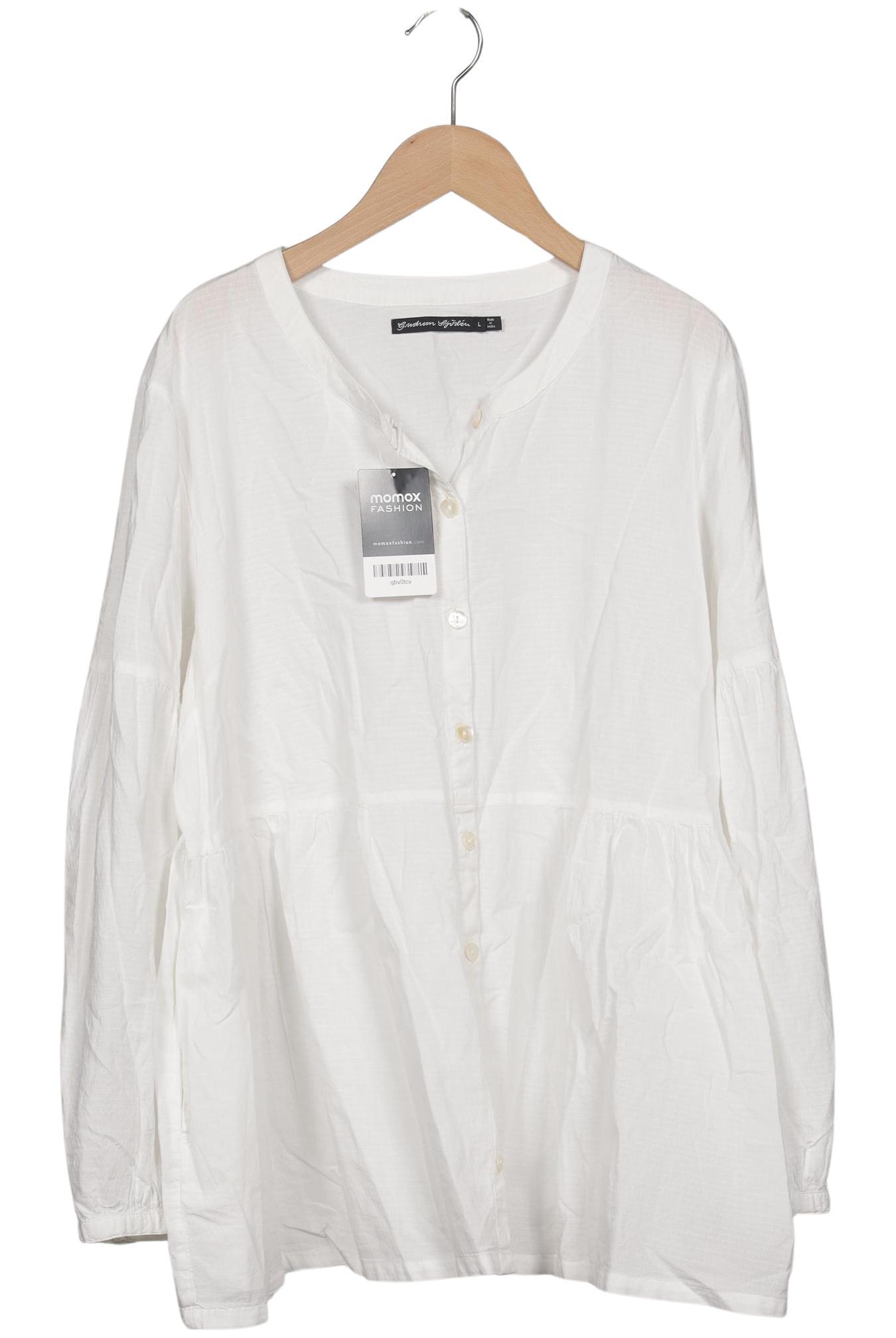

Gudrun Sjödén Damen Bluse, weiß, Gr. 42