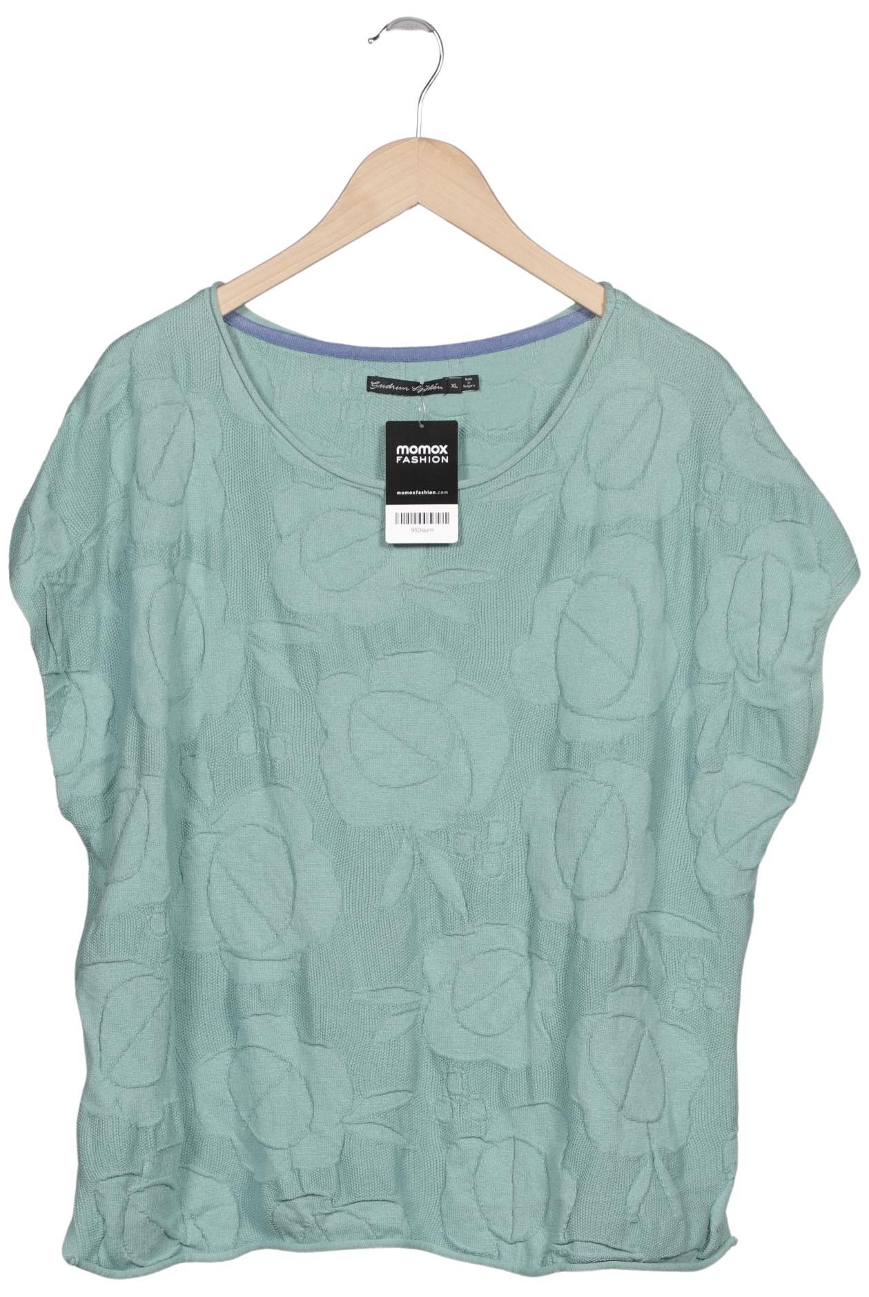 

Gudrun Sjödén Damen Pullover, türkis, Gr. 44