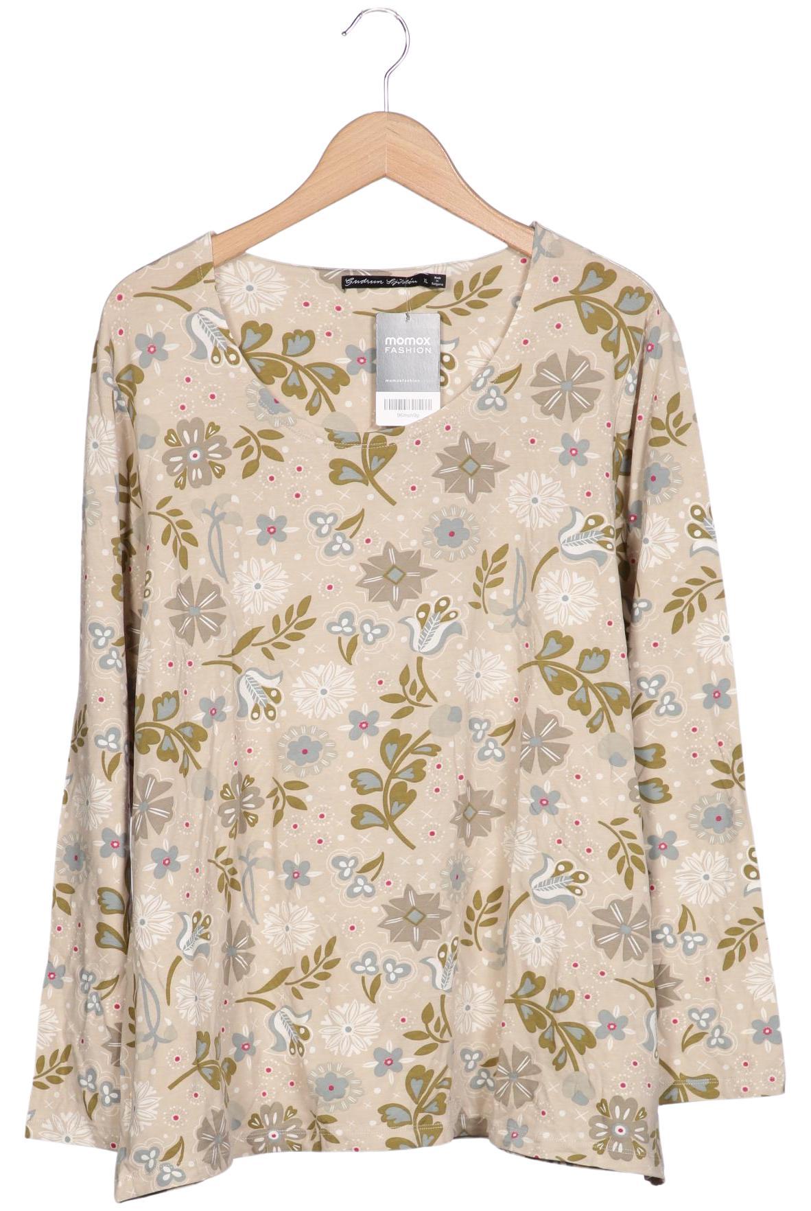 

Gudrun Sjödén Damen Langarmshirt, beige, Gr. 44