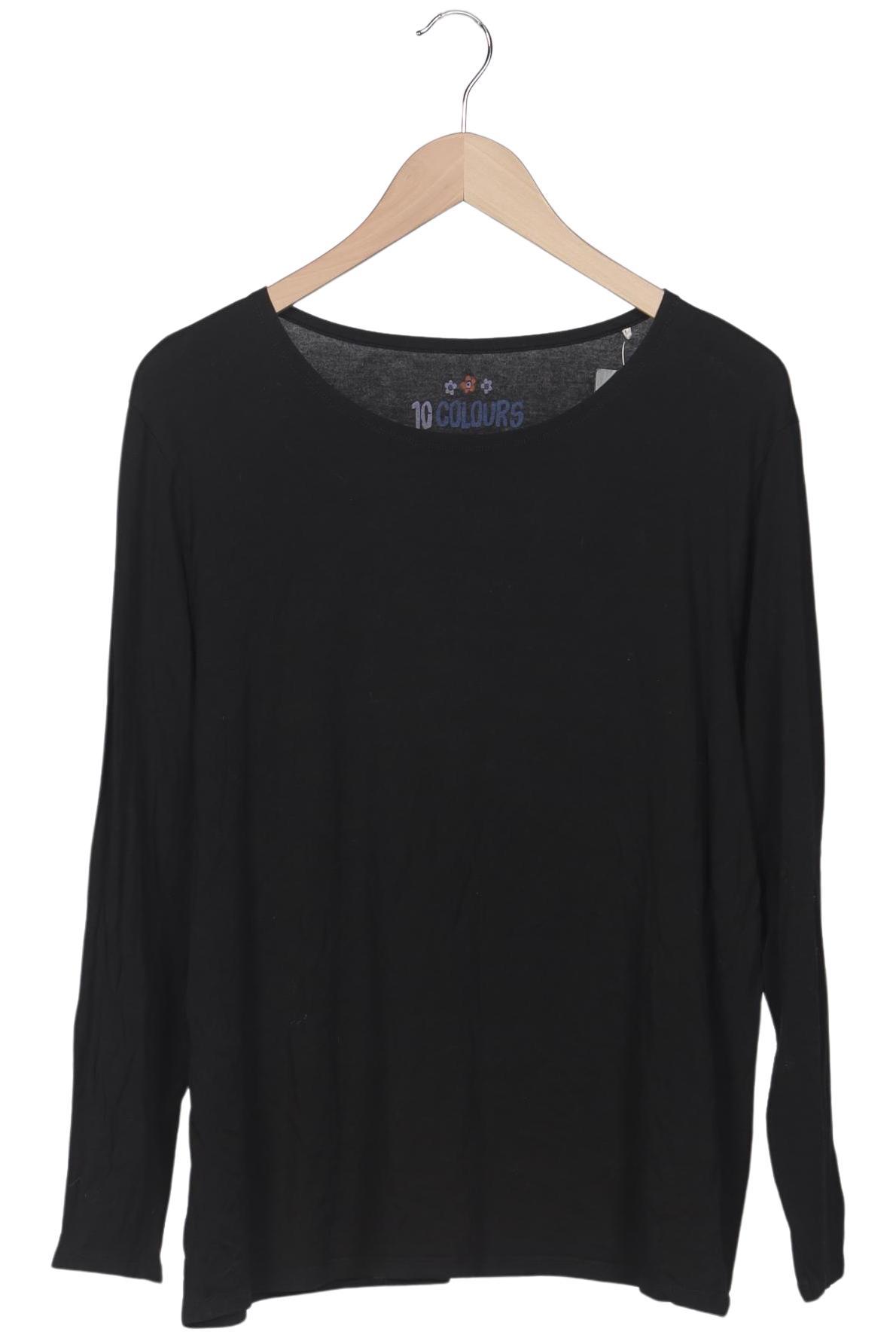 

Gudrun Sjödén Damen Langarmshirt, schwarz, Gr. 46