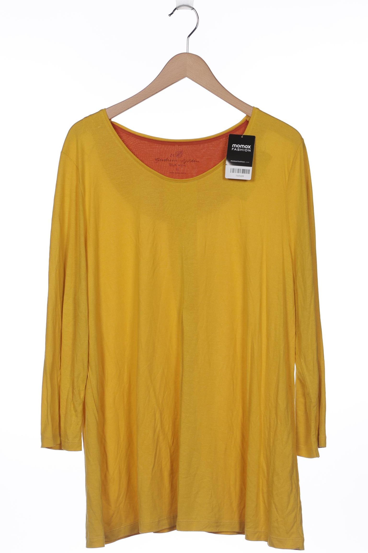 

Gudrun Sjödén Damen Langarmshirt, gelb, Gr. 44