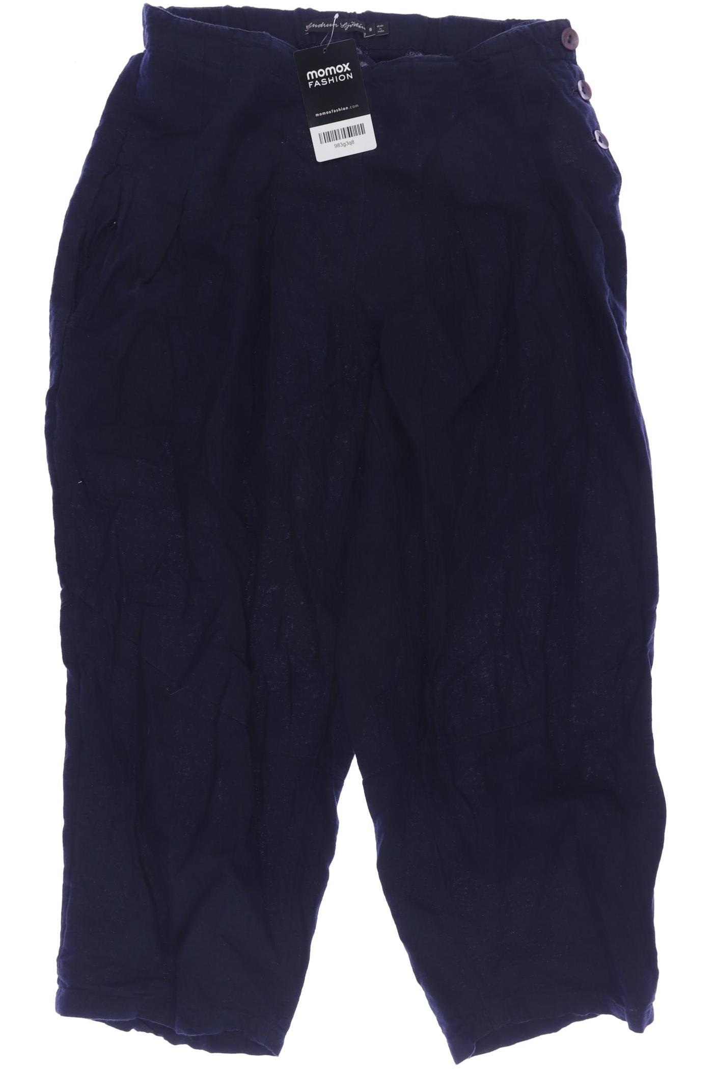 

Gudrun Sjödén Damen Stoffhose, marineblau, Gr. 0
