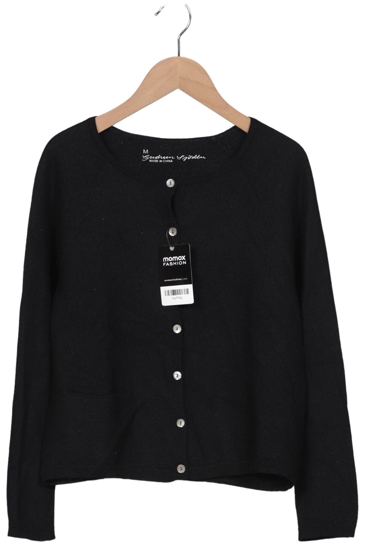 

Gudrun Sjödén Damen Strickjacke, schwarz, Gr. 38