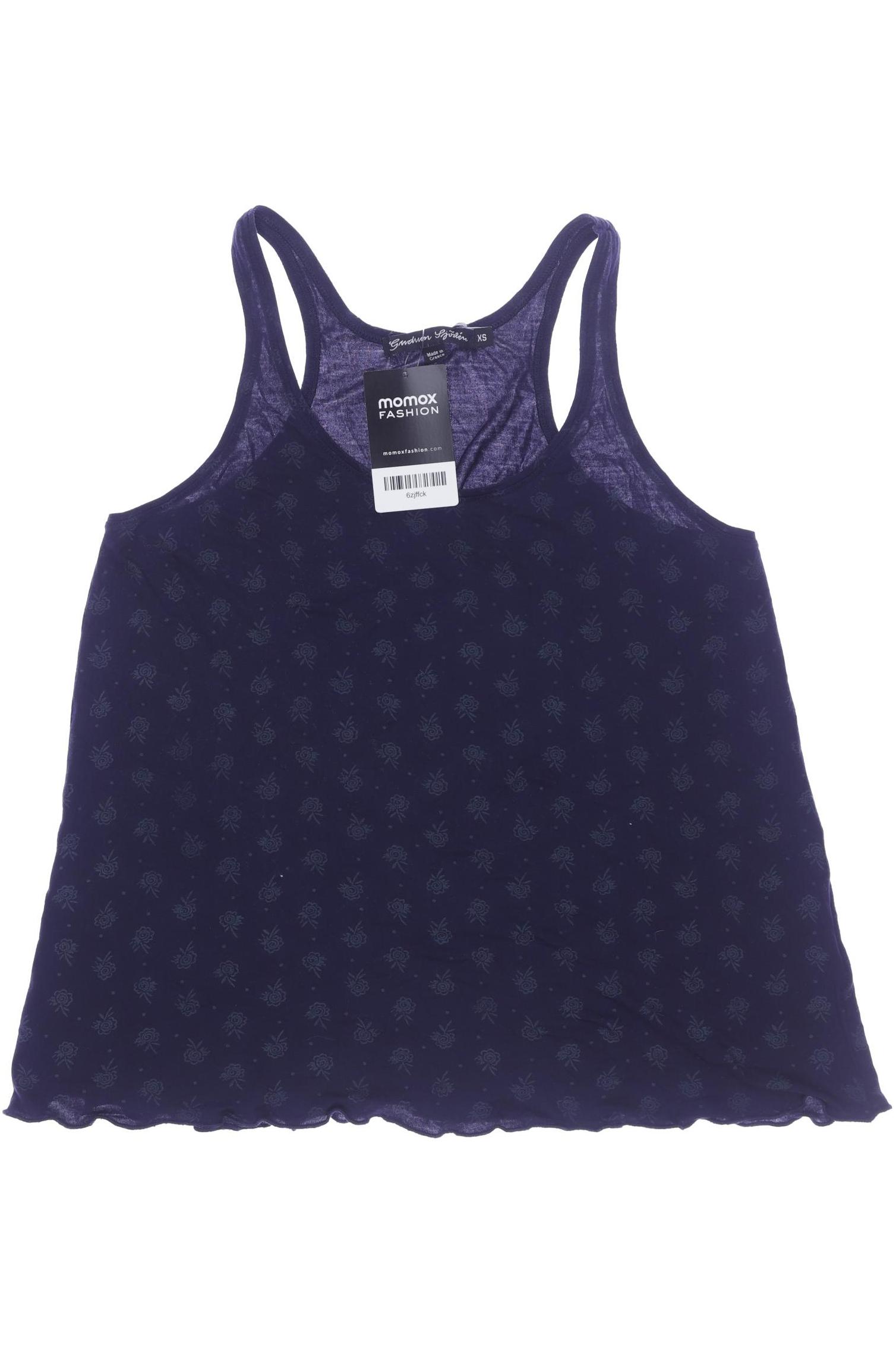 

Gudrun Sjödén Damen Top, marineblau, Gr. 34