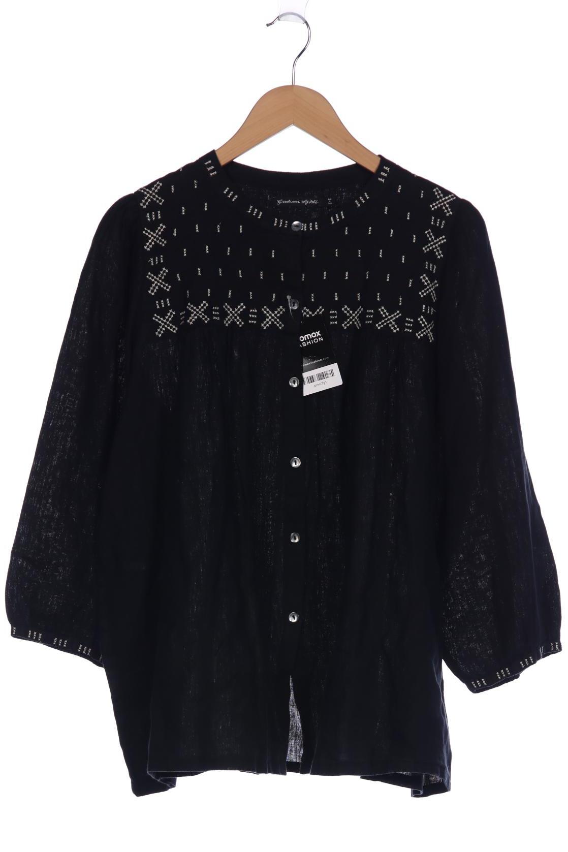 

Gudrun Sjödén Damen Bluse, schwarz