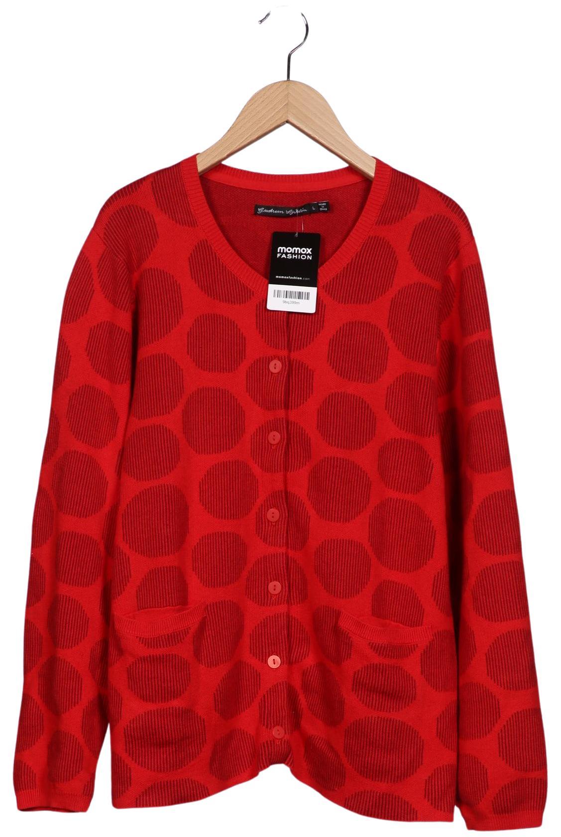 

Gudrun Sjödén Damen Strickjacke, rot, Gr. 42