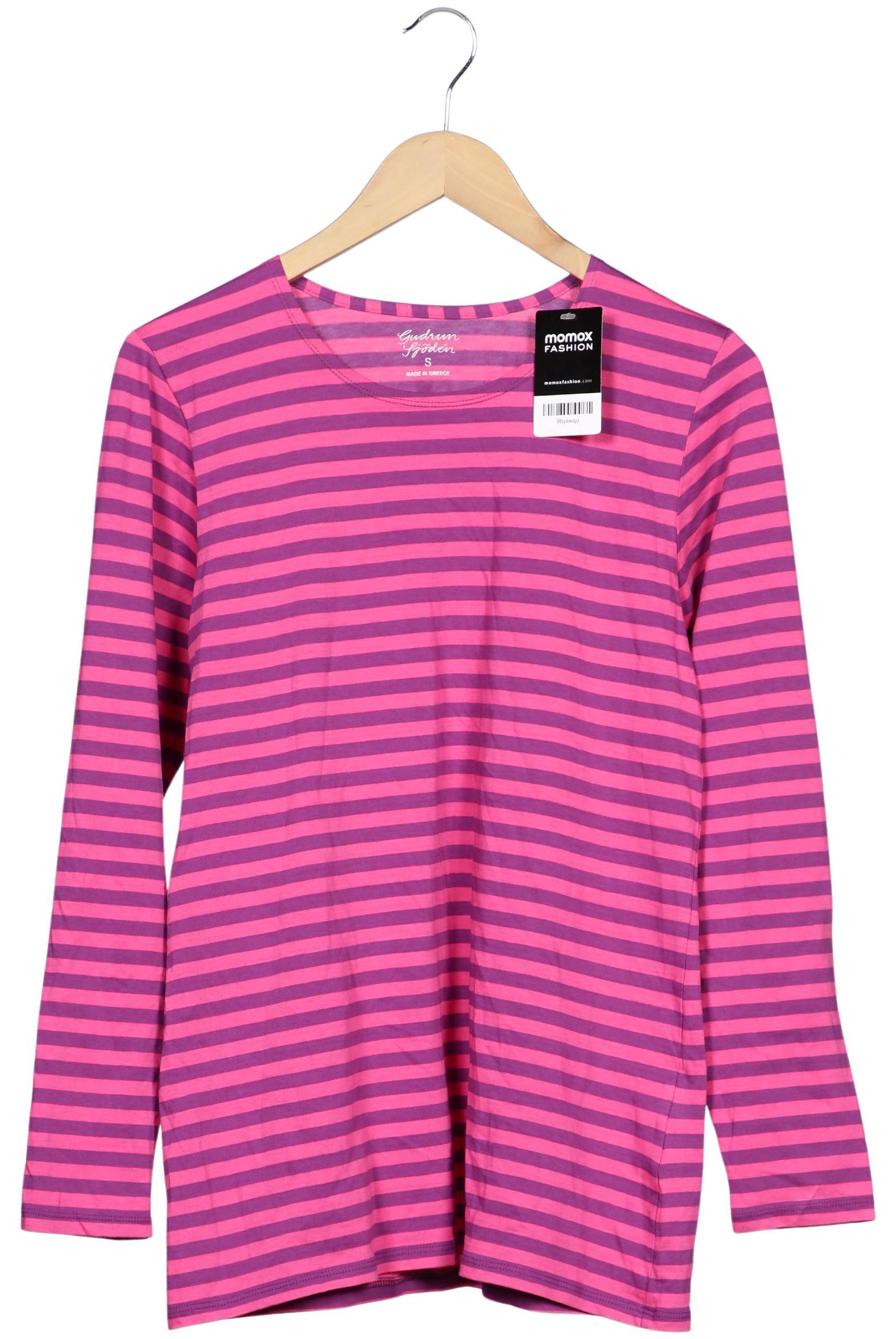 

Gudrun Sjödén Damen Langarmshirt, pink, Gr. 36