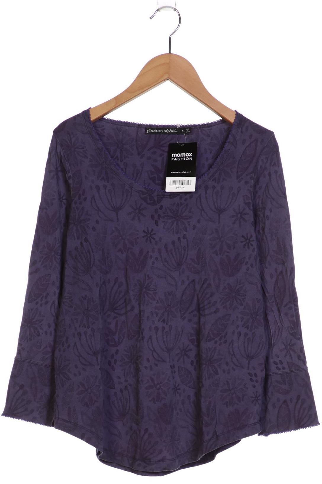 

Gudrun Sjödén Damen Langarmshirt, flieder, Gr. 36