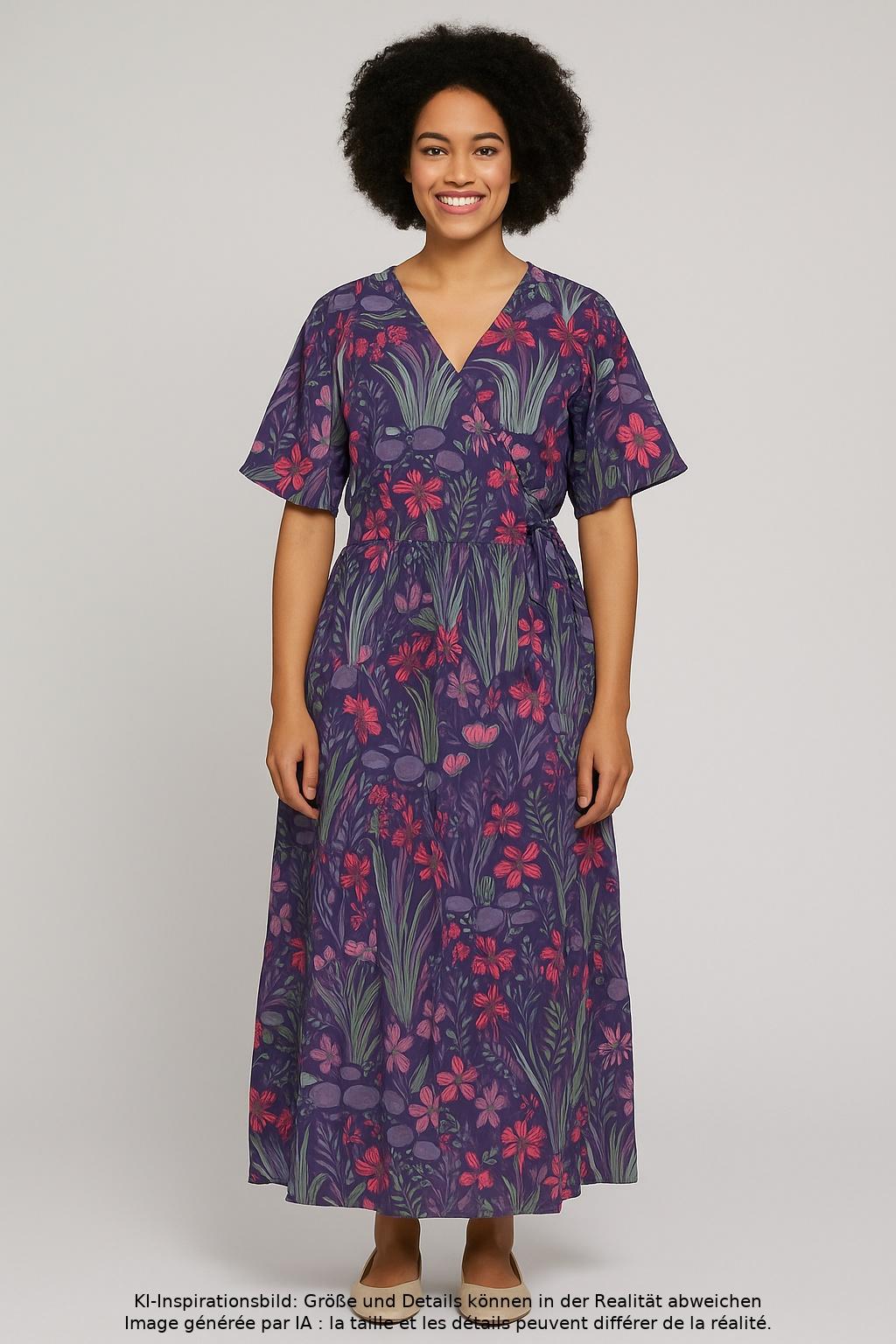 

Gudrun Sjödén Damen Kleid, mehrfarbig, Gr. 38