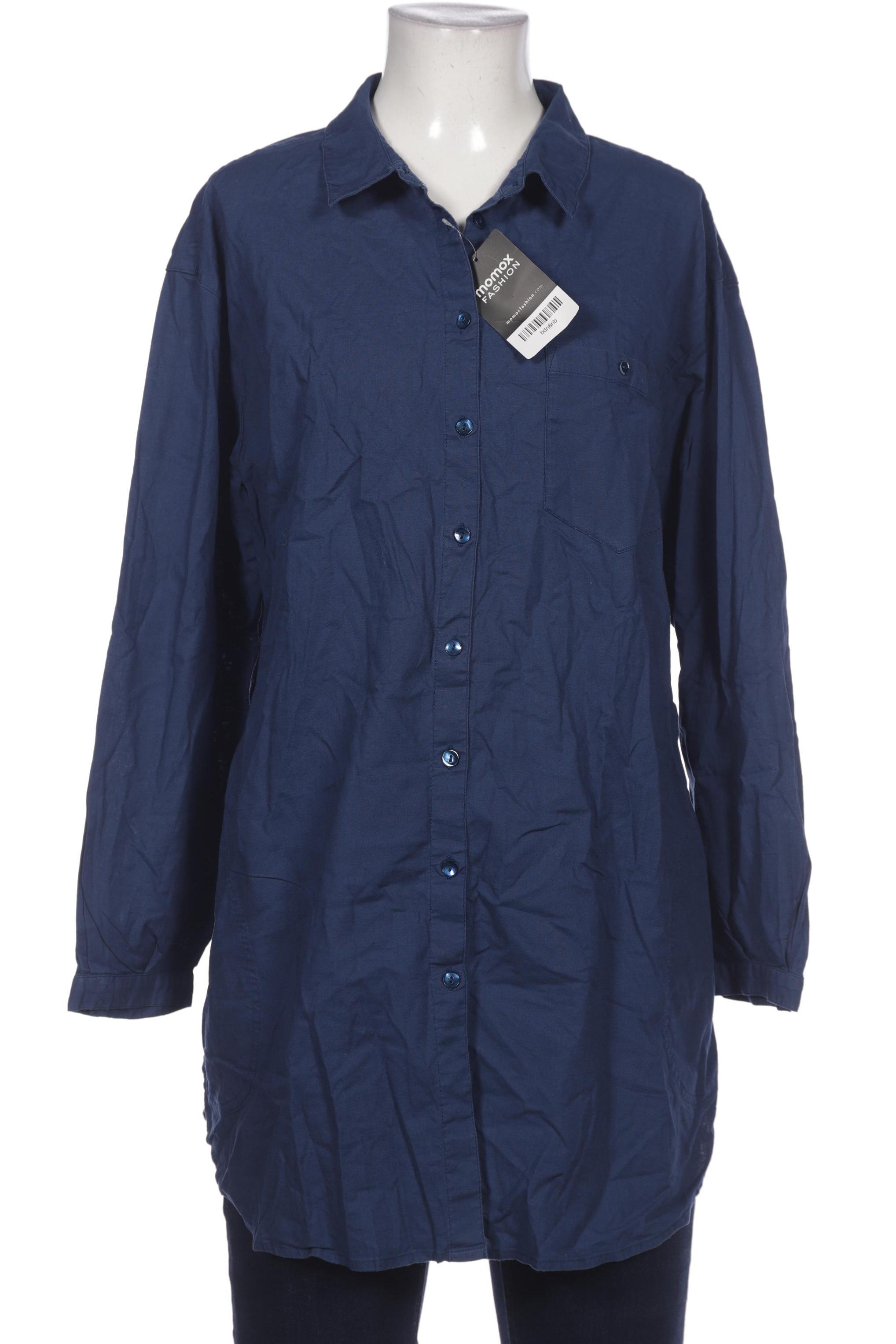 

Gudrun Sjödén Damen Bluse, marineblau, Gr. 38