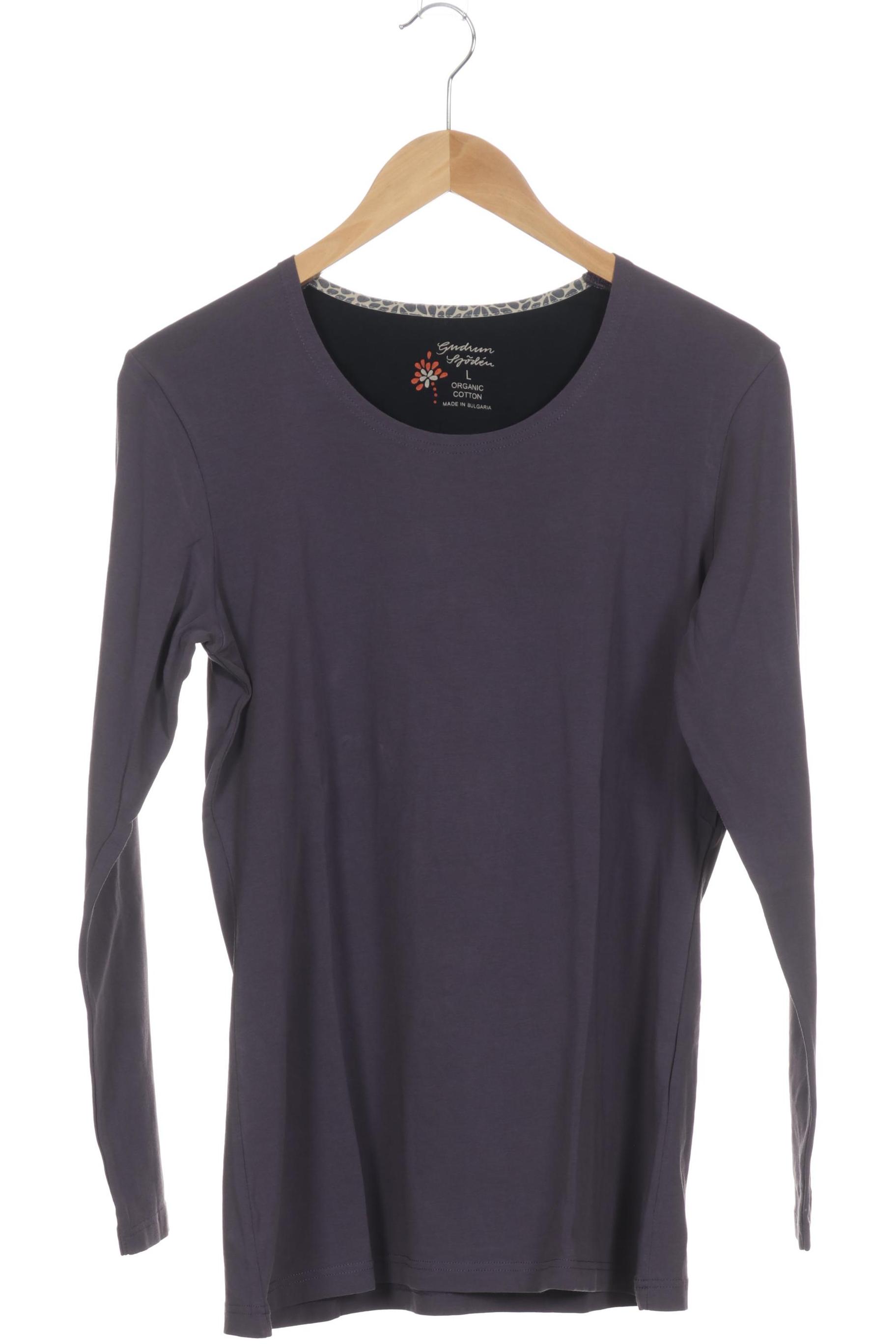 

Gudrun Sjödén Damen Langarmshirt, flieder, Gr. 42