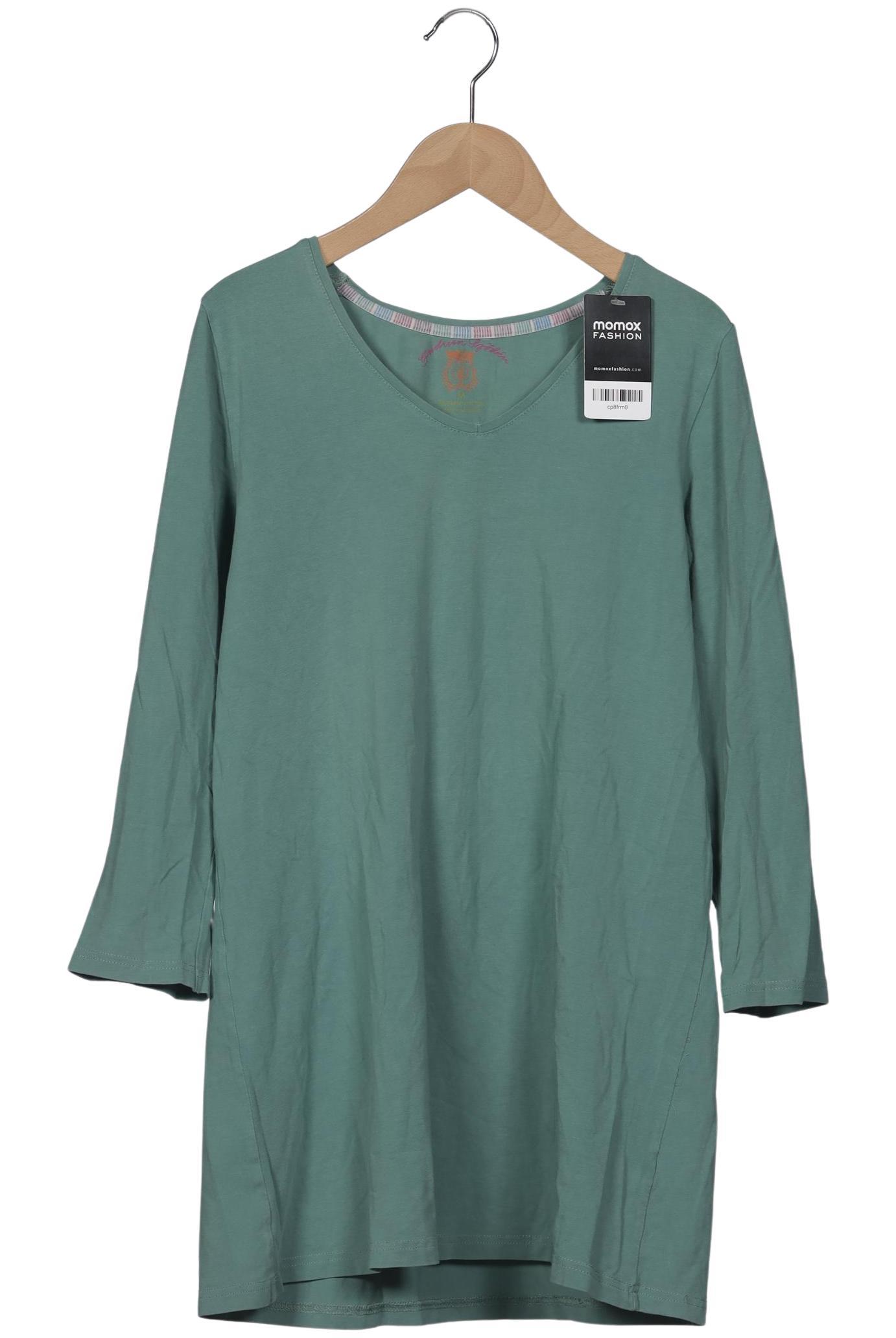 

Gudrun Sjödén Damen Langarmshirt, grün, Gr. 38