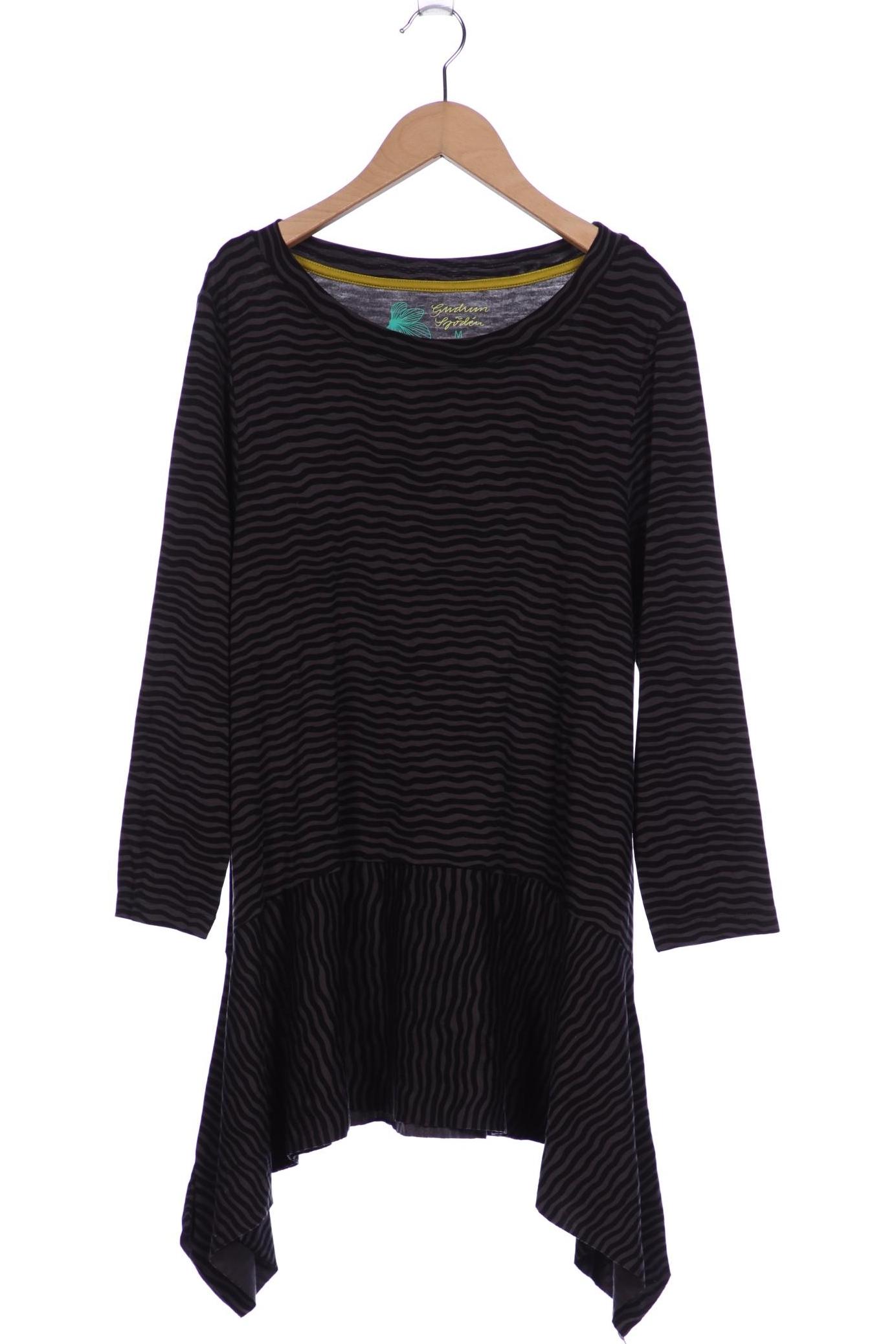 

Gudrun Sjödén Damen Langarmshirt, schwarz, Gr. 38