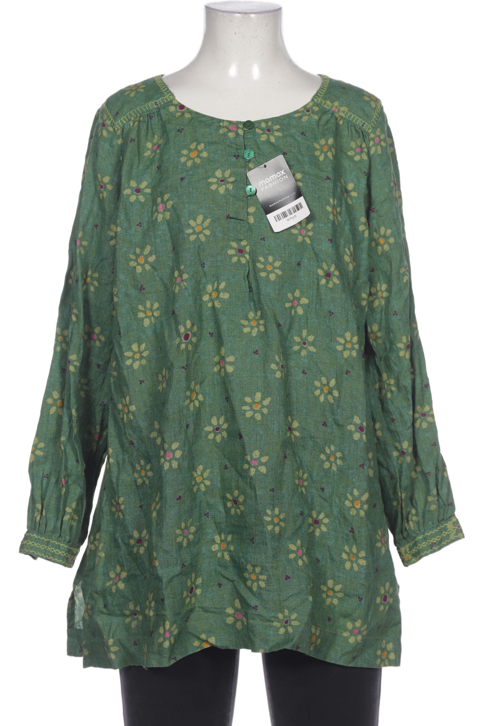 

Gudrun Sjödén Damen Bluse, grün, Gr. 38