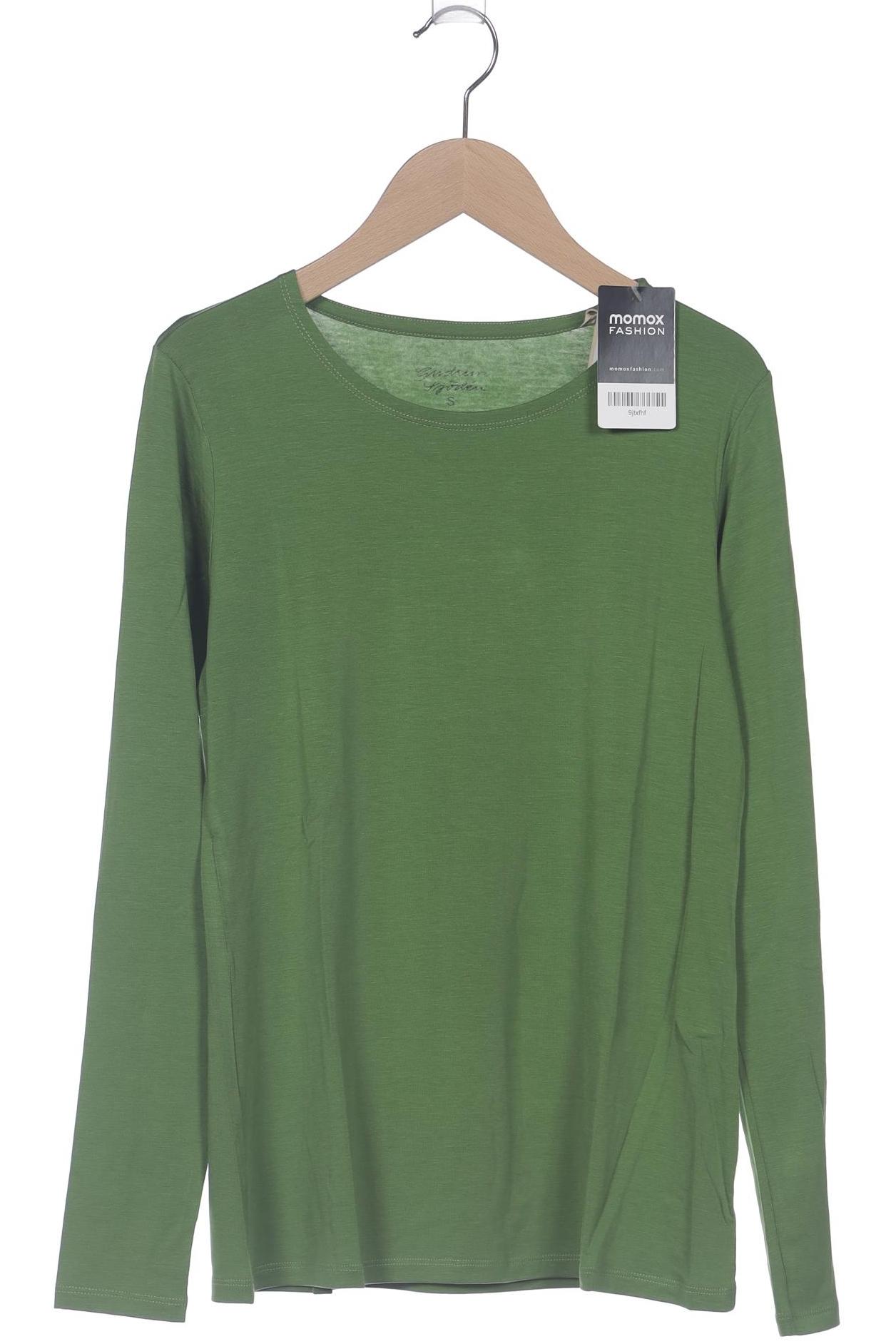 

Gudrun Sjödén Damen Langarmshirt, grün, Gr. 36