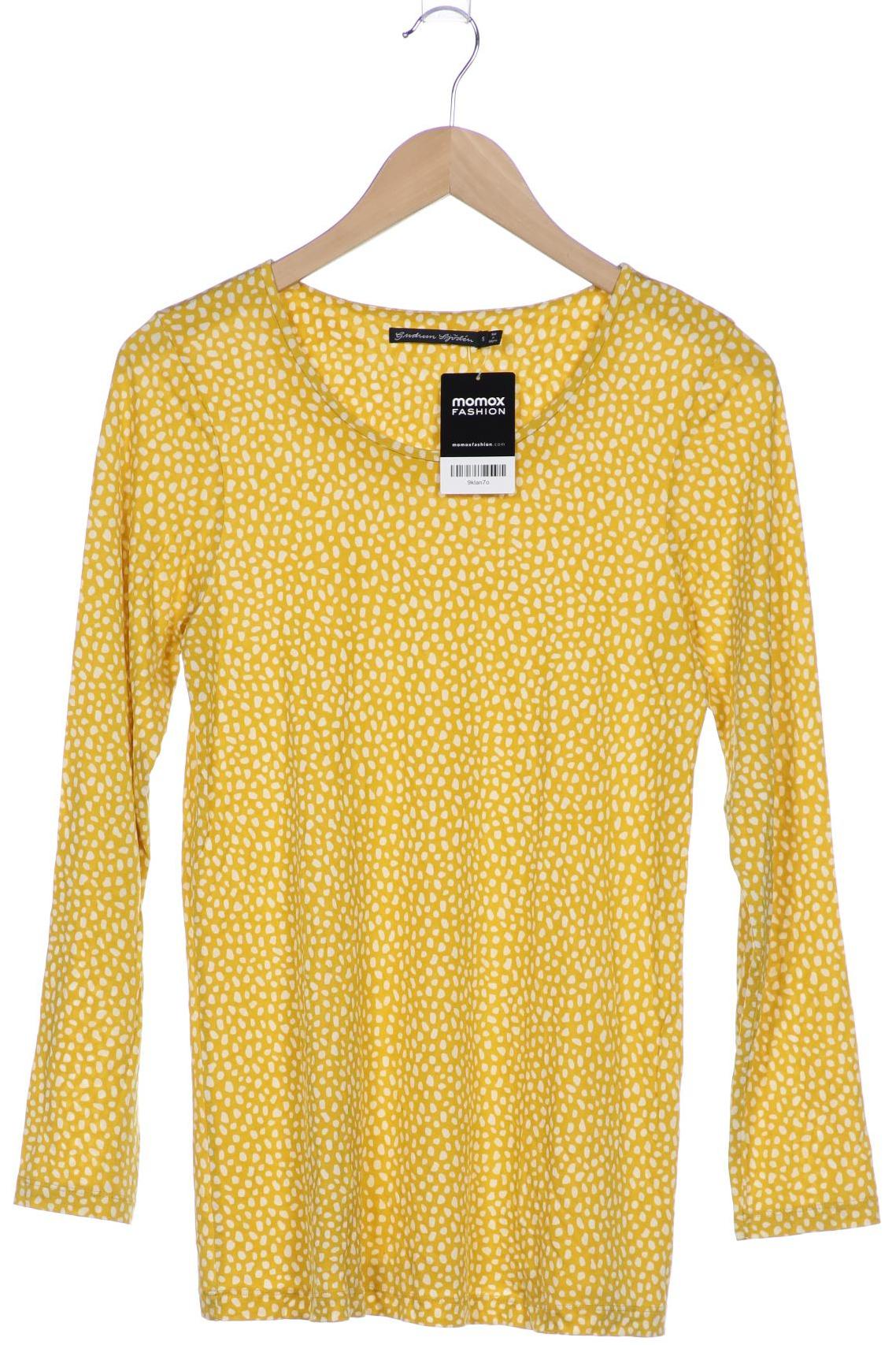 

Gudrun Sjödén Damen Langarmshirt, gelb, Gr. 36