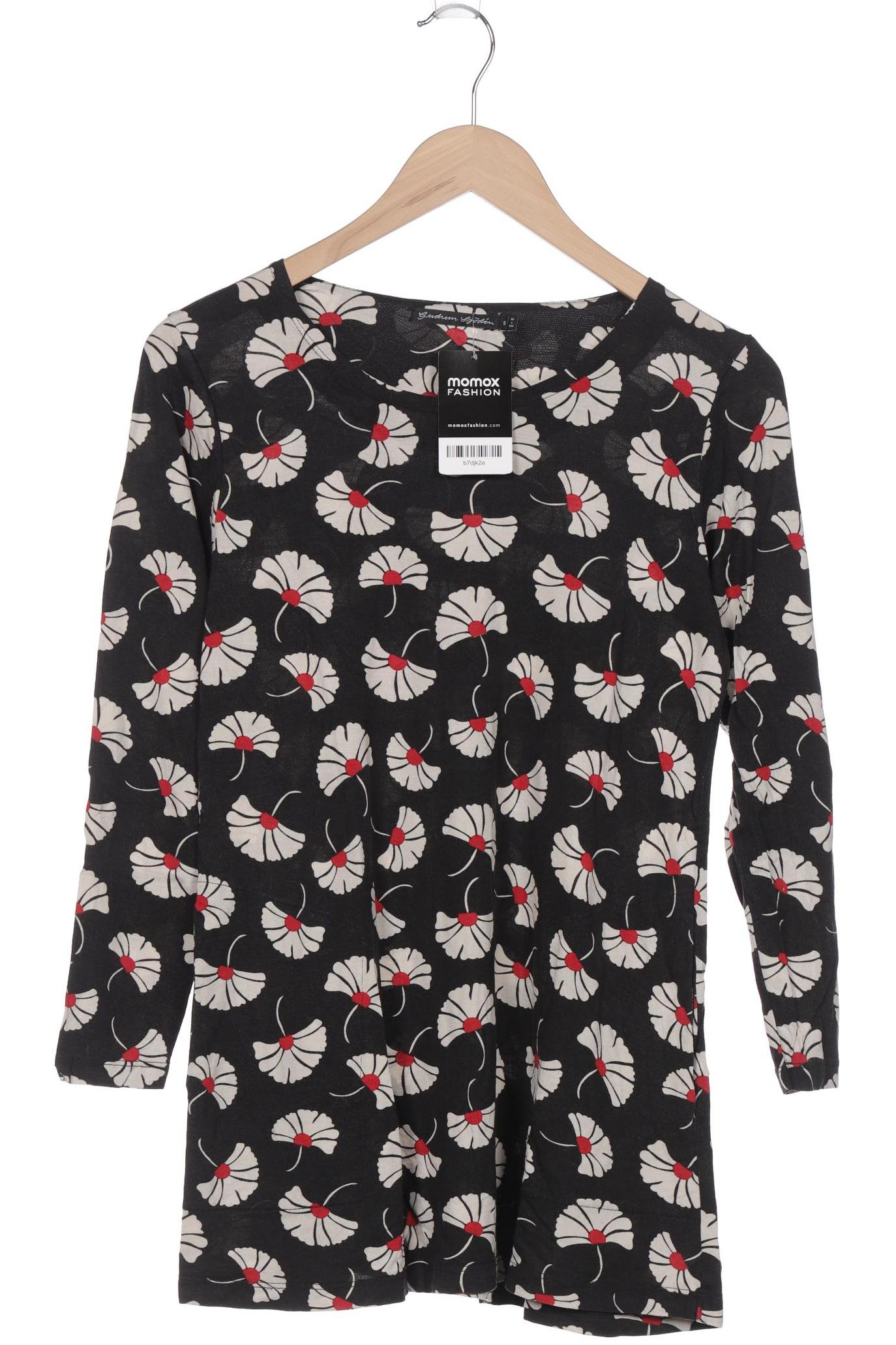 

Gudrun Sjödén Damen Langarmshirt, schwarz, Gr. 36