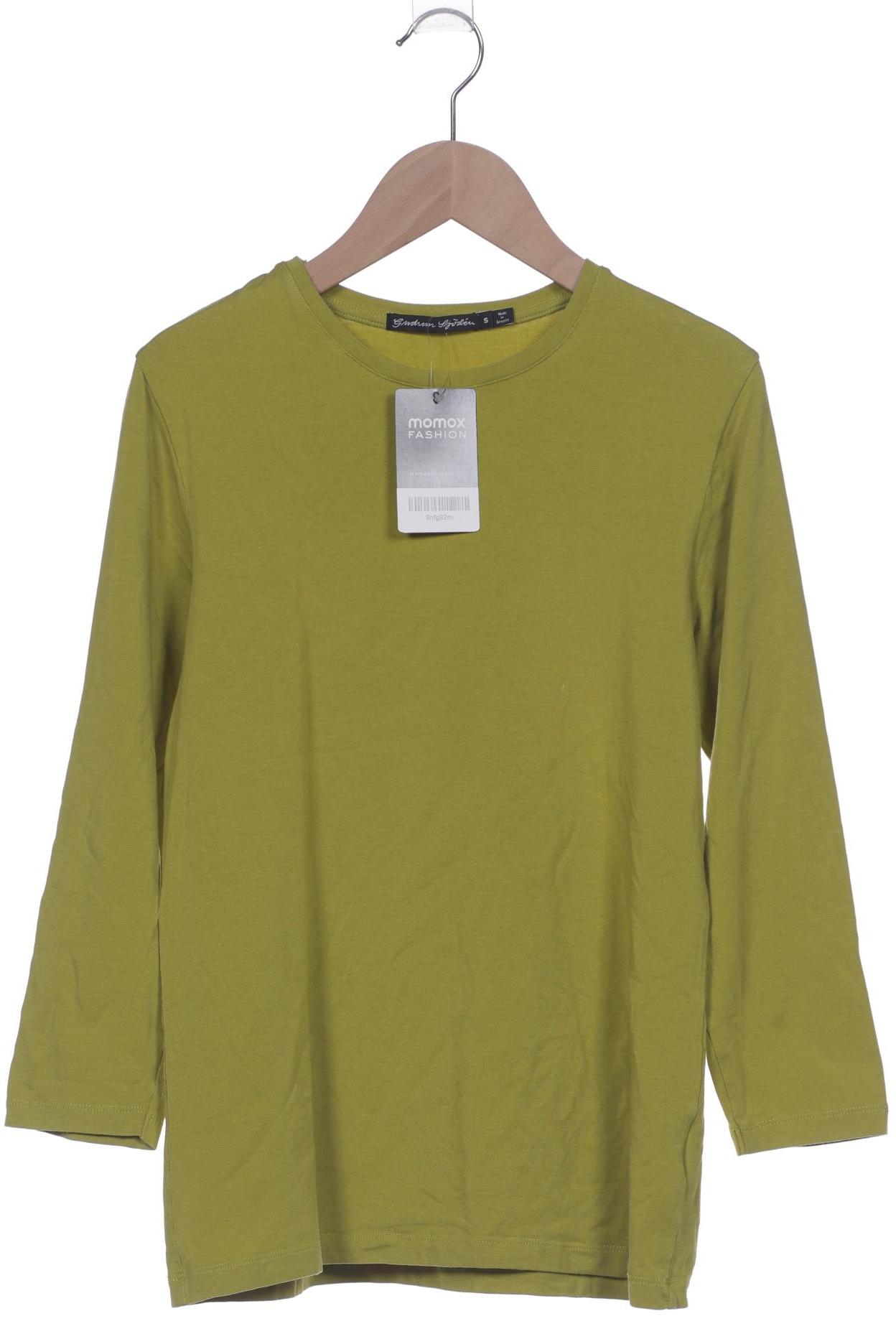 

Gudrun Sjödén Damen Langarmshirt, grün, Gr. 36