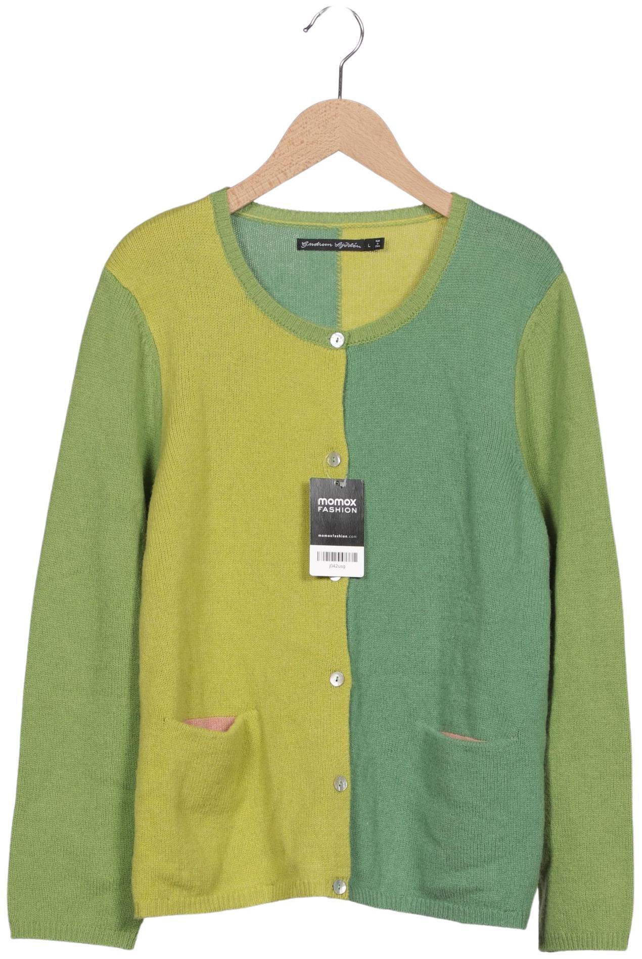 

Gudrun Sjödén Damen Strickjacke, grün, Gr. 42