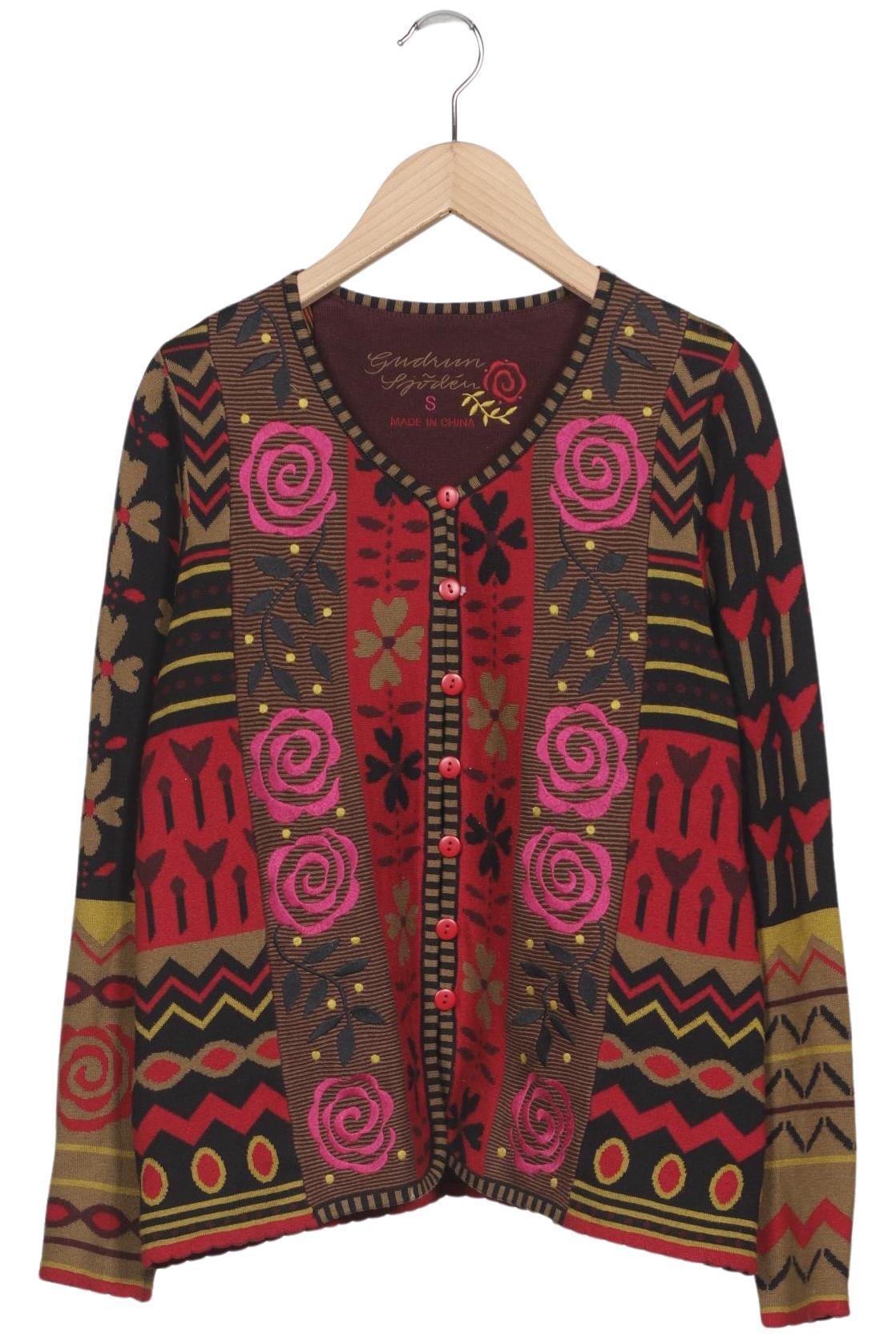 

Gudrun Sjödén Damen Strickjacke, mehrfarbig, Gr. 36