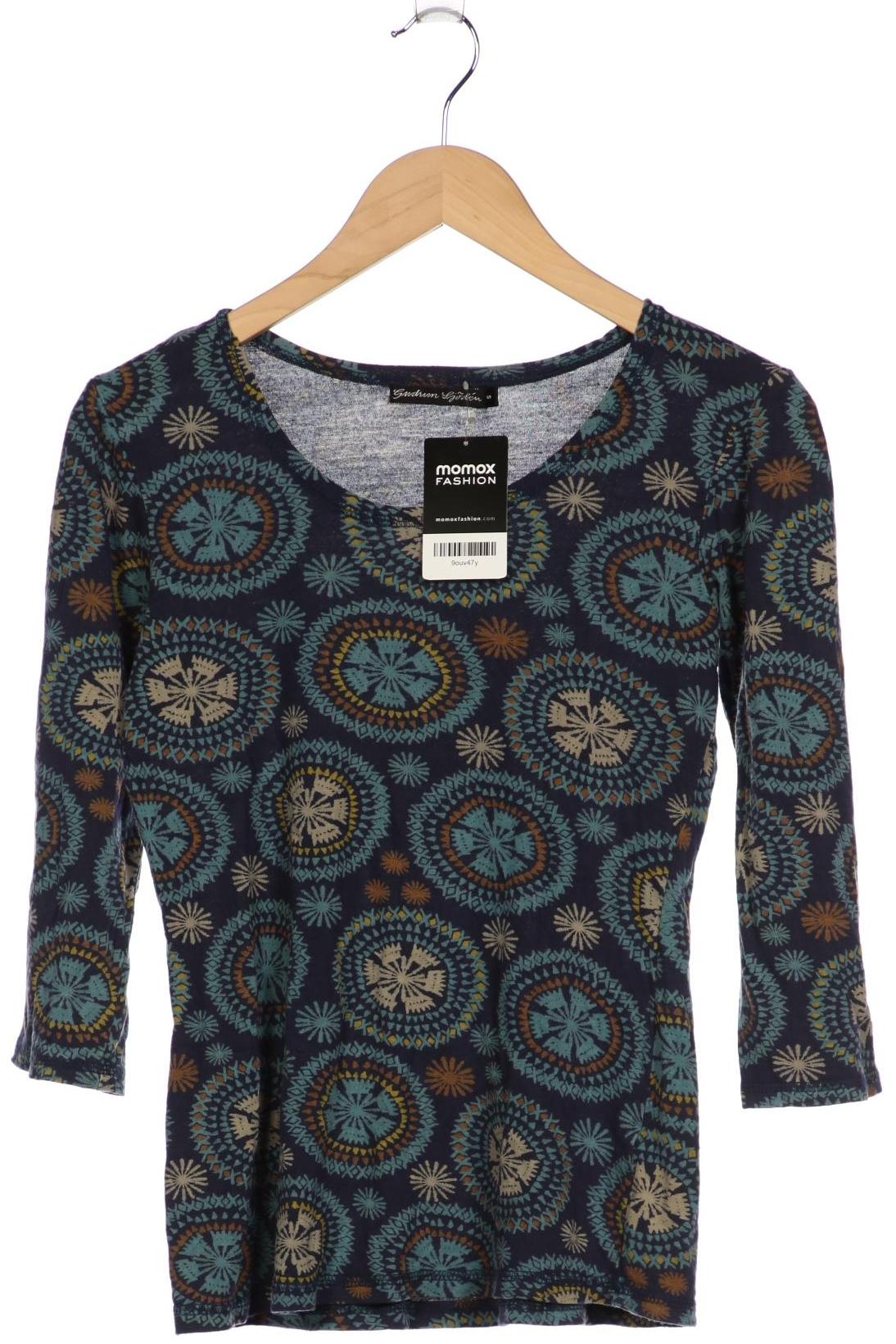 

Gudrun Sjödén Damen Langarmshirt, blau, Gr. 36