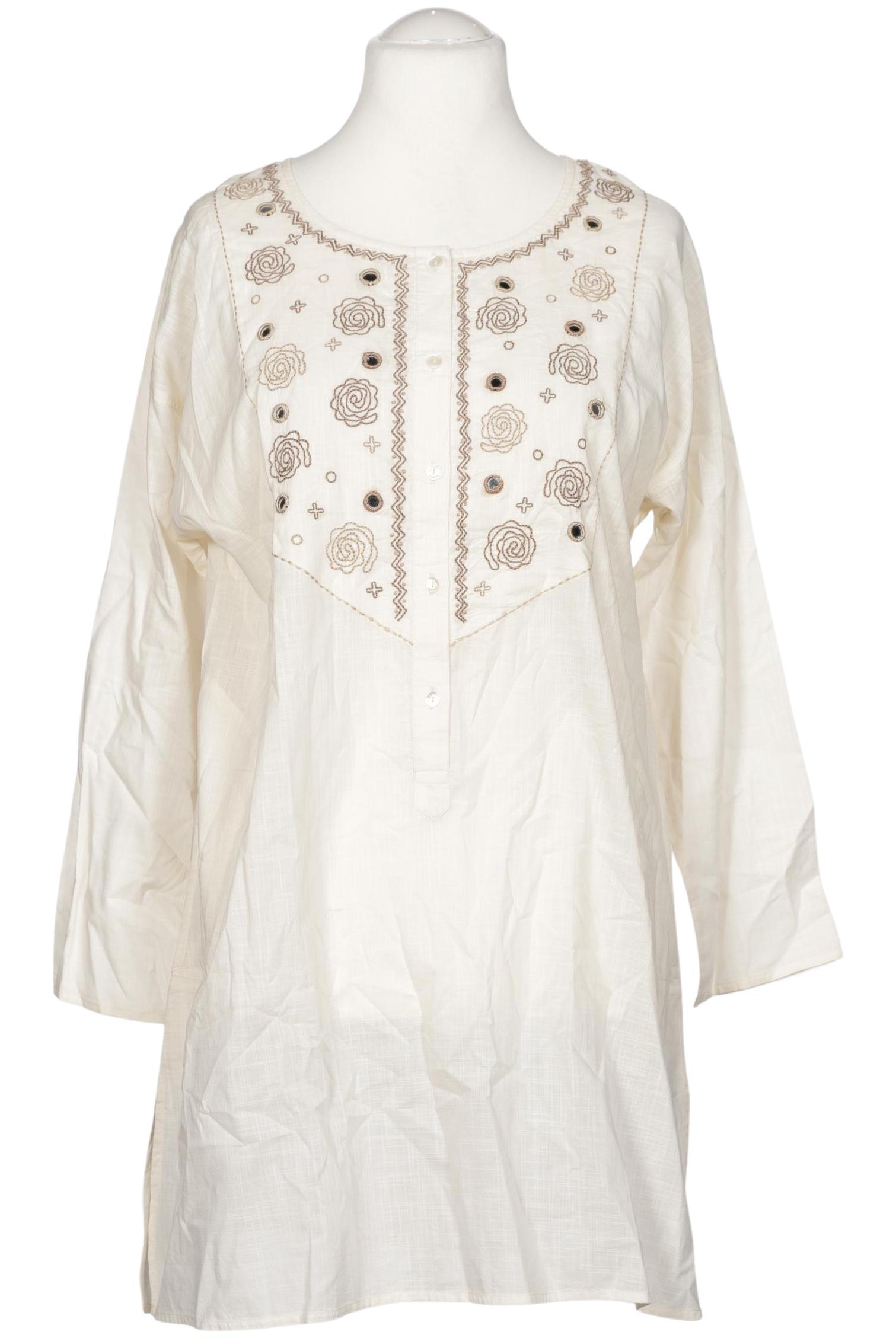 

Gudrun Sjödén Damen Bluse, cremeweiß, Gr. 38