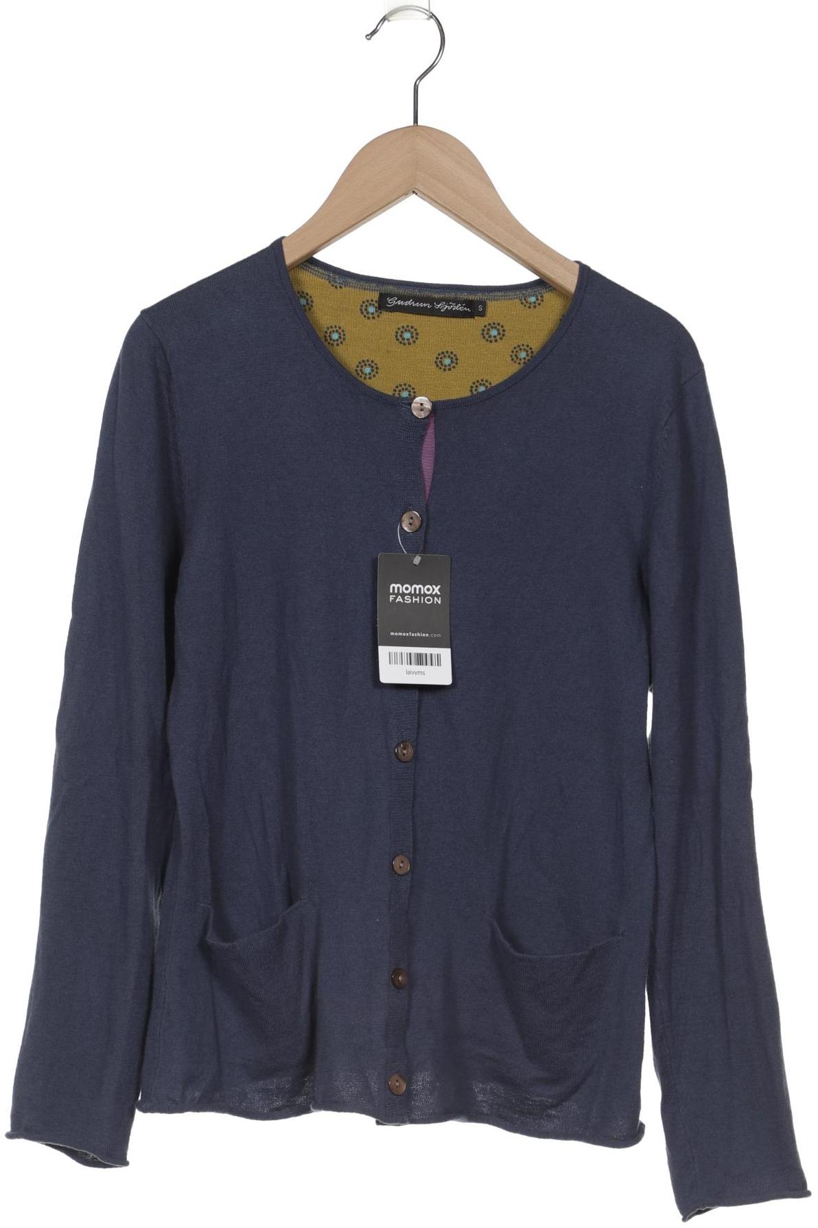 

Gudrun Sjödén Damen Strickjacke, marineblau, Gr. 36