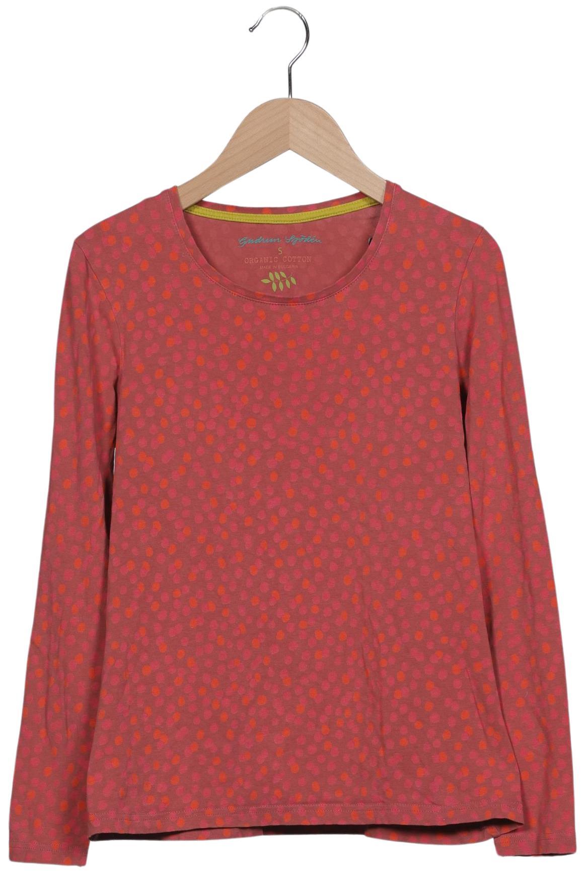 

Gudrun Sjödén Damen Langarmshirt, rot, Gr. 36