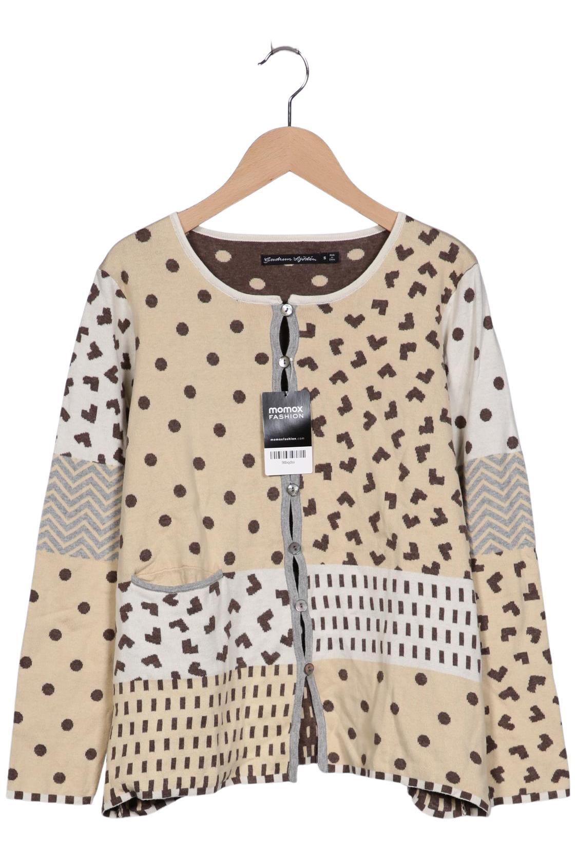 

Gudrun Sjödén Damen Strickjacke, beige, Gr. 36