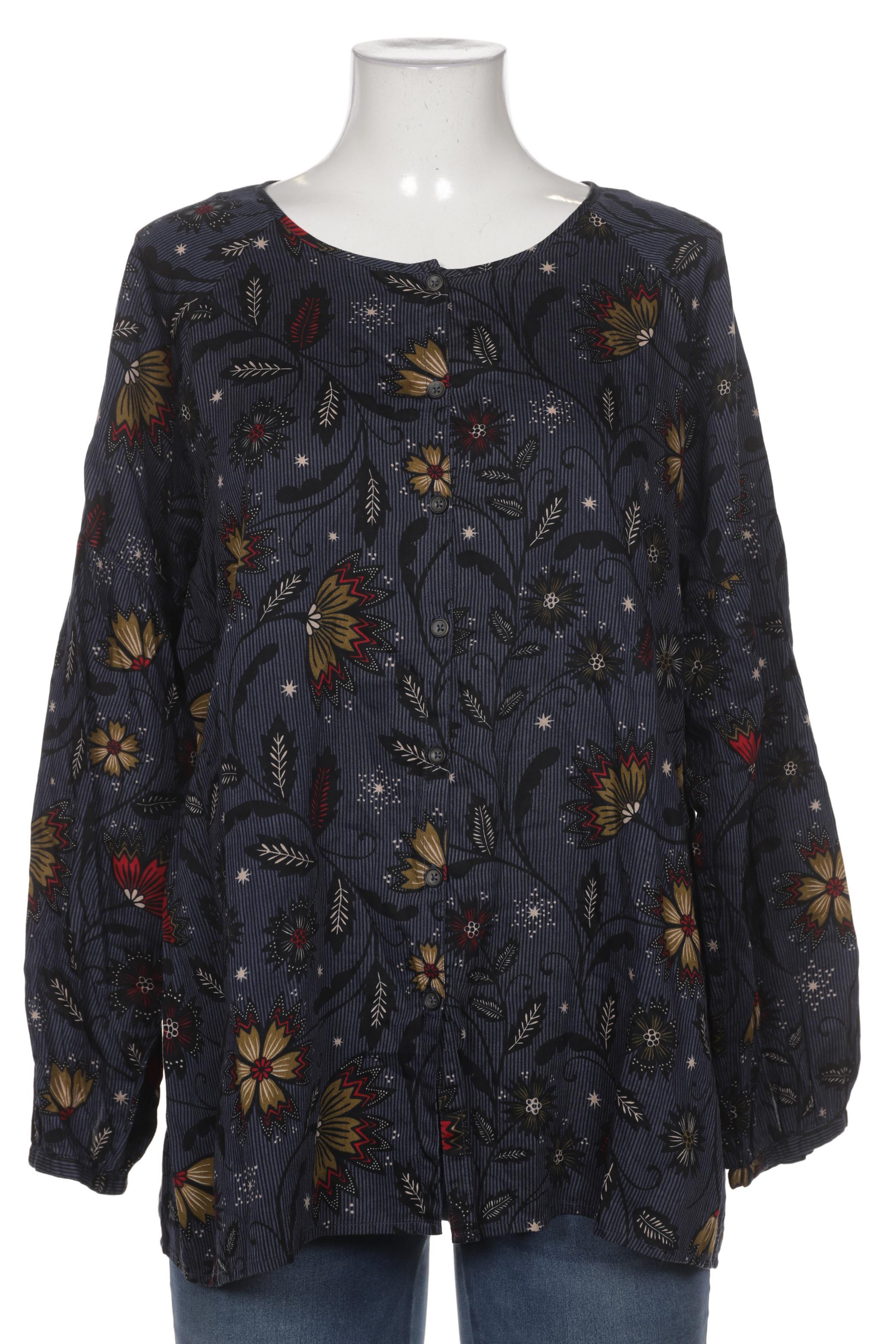 

Gudrun Sjödén Damen Bluse, blau, Gr. 42