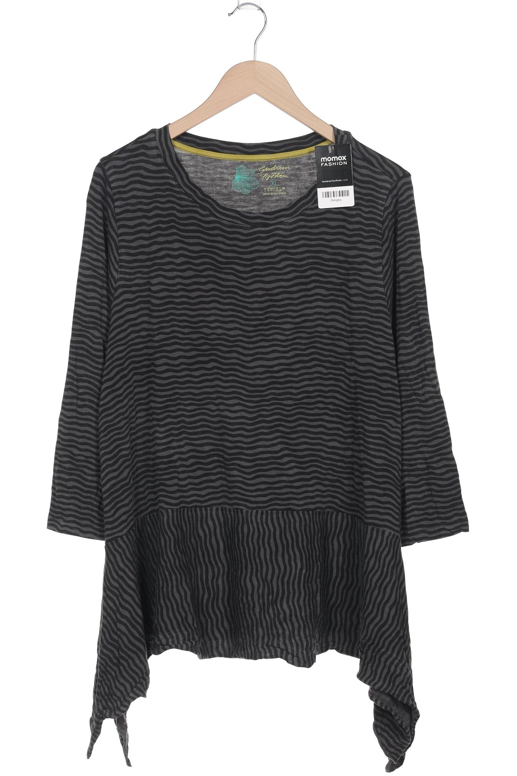 

Gudrun Sjödén Damen Langarmshirt, grau, Gr. 44