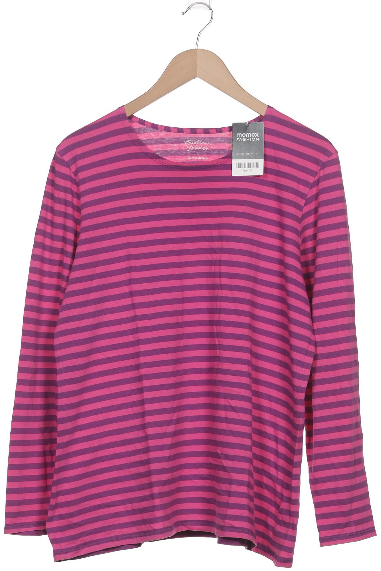 

Gudrun Sjödén Damen Langarmshirt, pink, Gr. 42