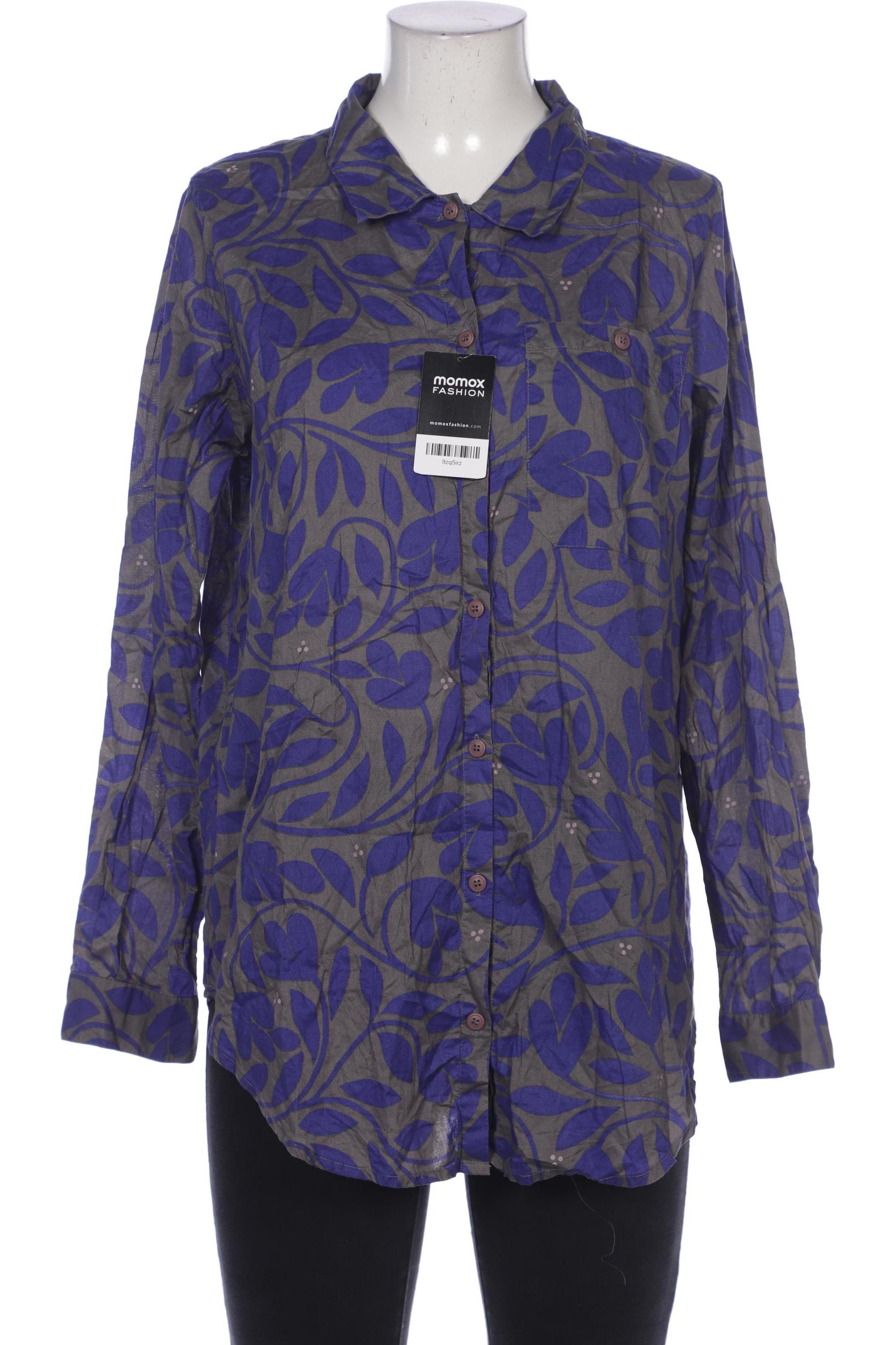 

Gudrun Sjödén Damen Bluse, marineblau, Gr. 42