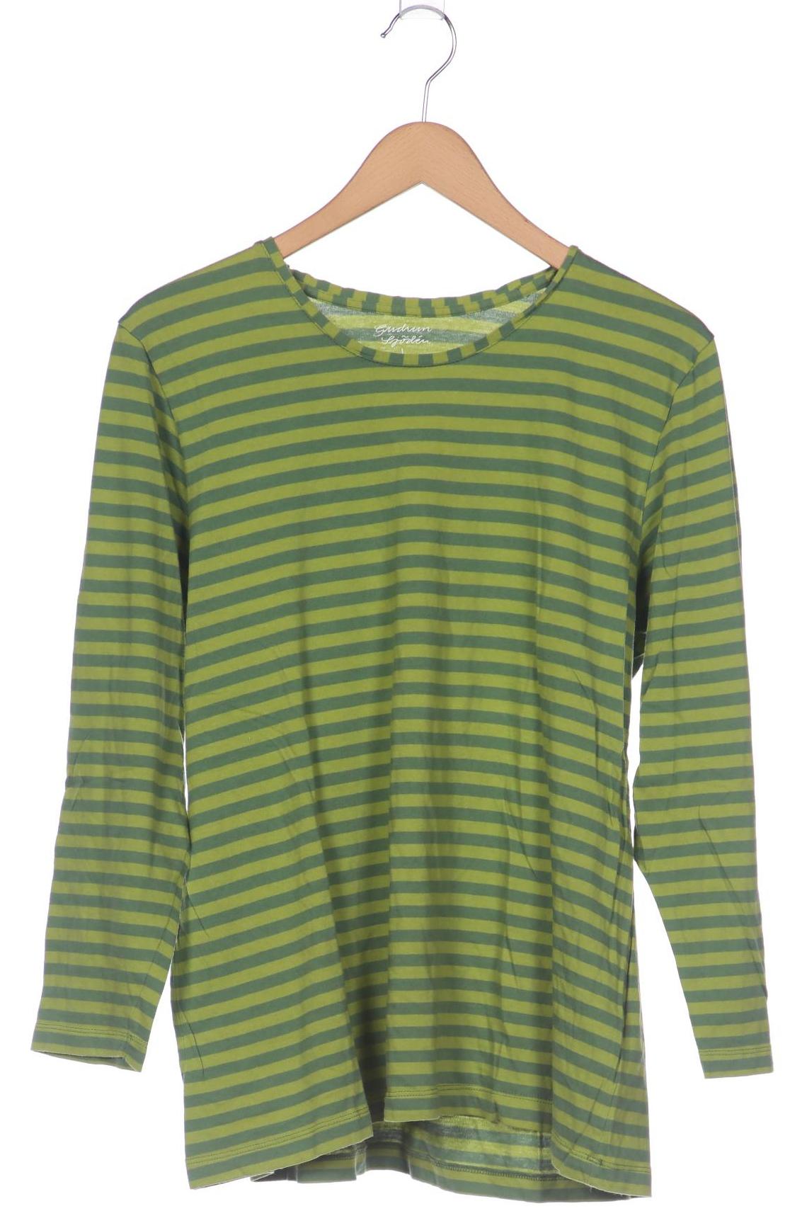 

Gudrun Sjödén Damen Langarmshirt, grün, Gr. 42