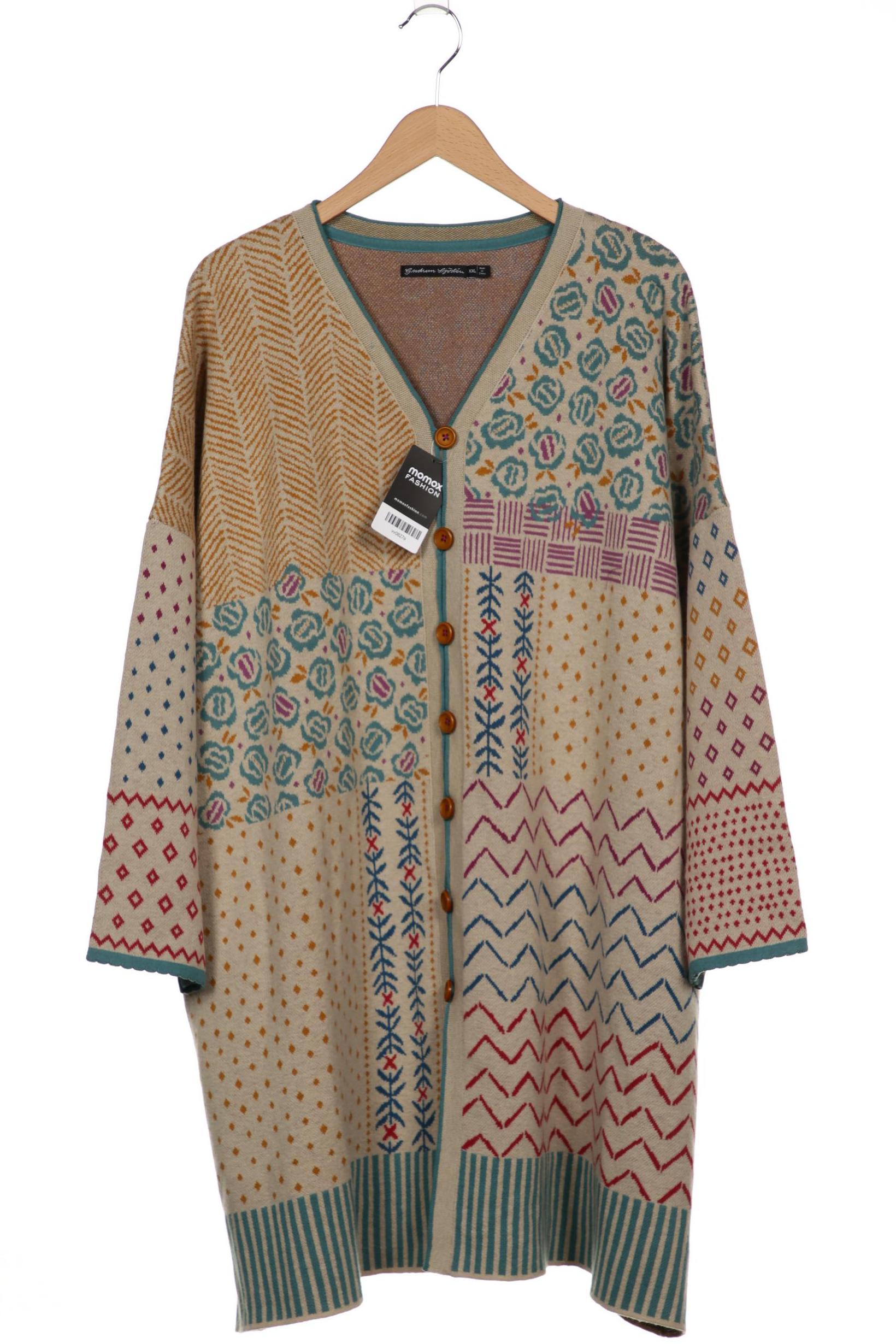 

Gudrun Sjödén Damen Strickjacke, beige, Gr. 46