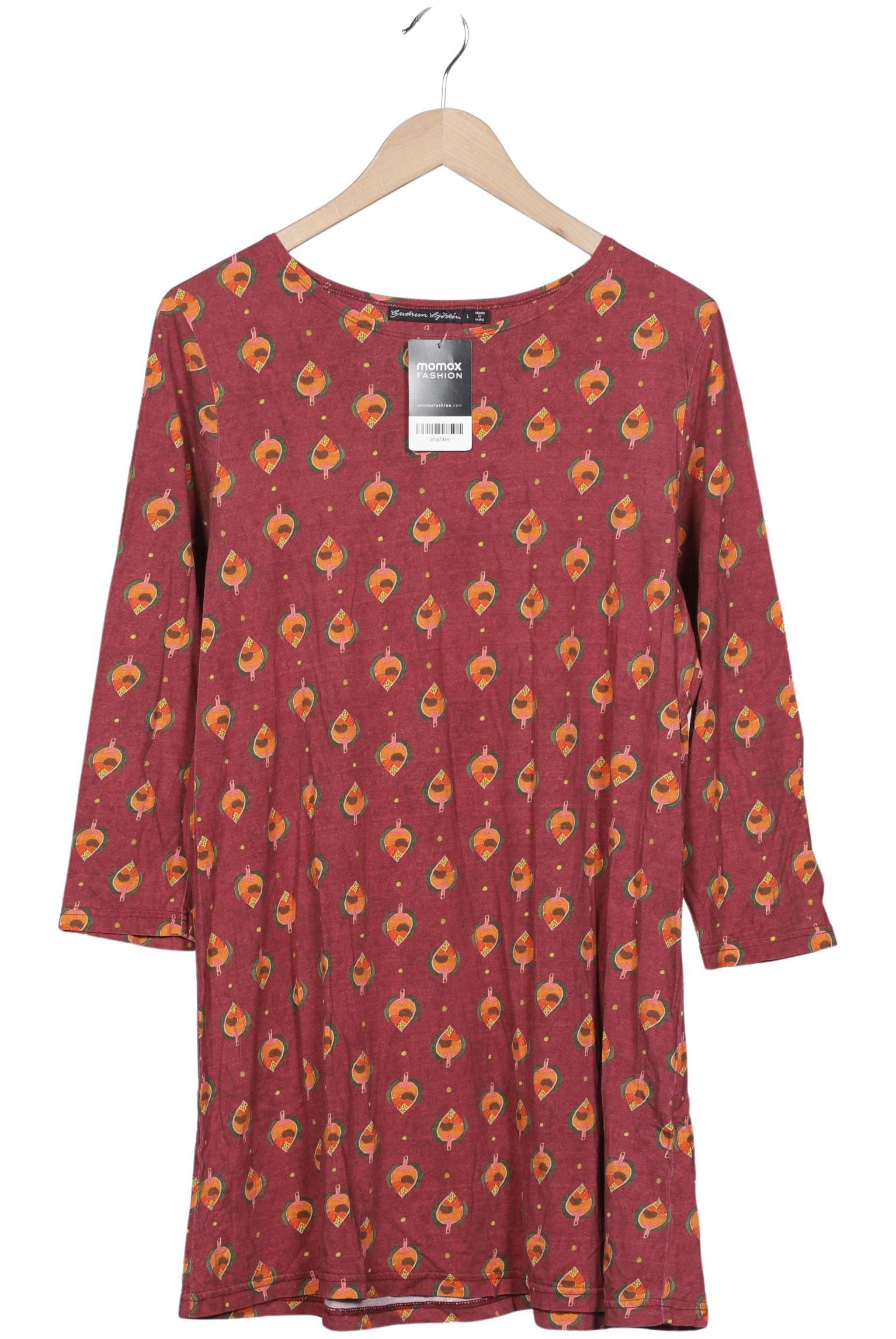 

Gudrun Sjödén Damen Langarmshirt, rot, Gr. 42