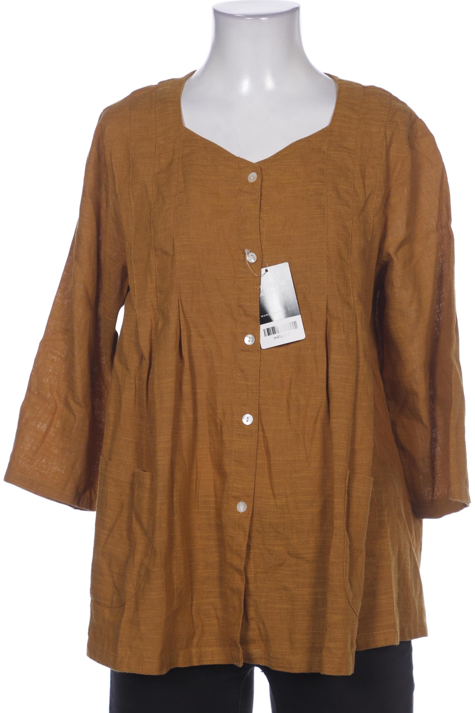 

Gudrun Sjödén Damen Bluse, braun, Gr. 36