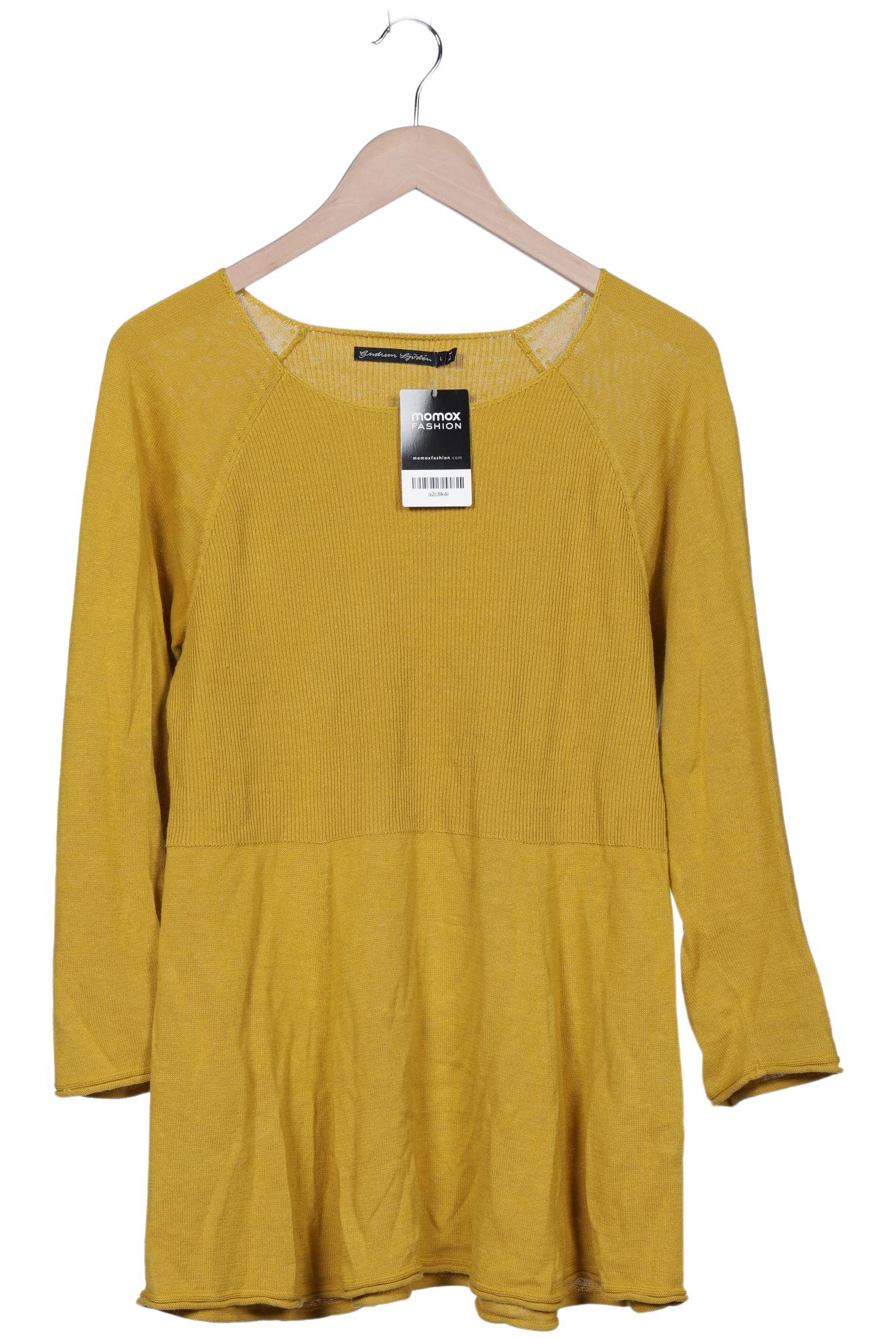 

Gudrun Sjödén Damen Pullover, gelb, Gr. 42