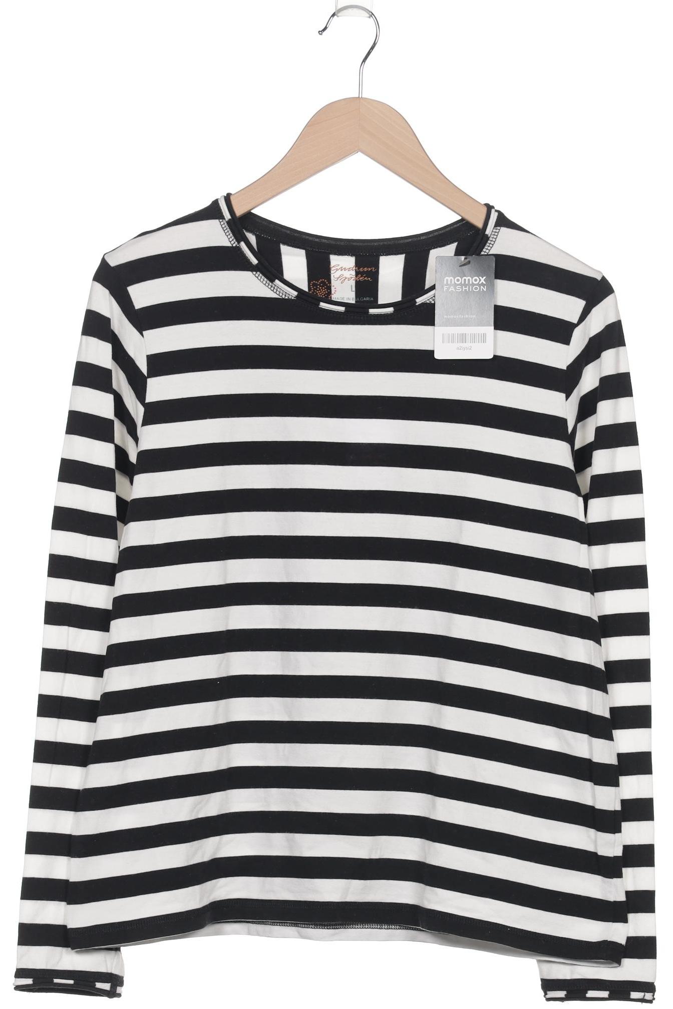 

Gudrun Sjödén Damen Langarmshirt, schwarz, Gr. 42