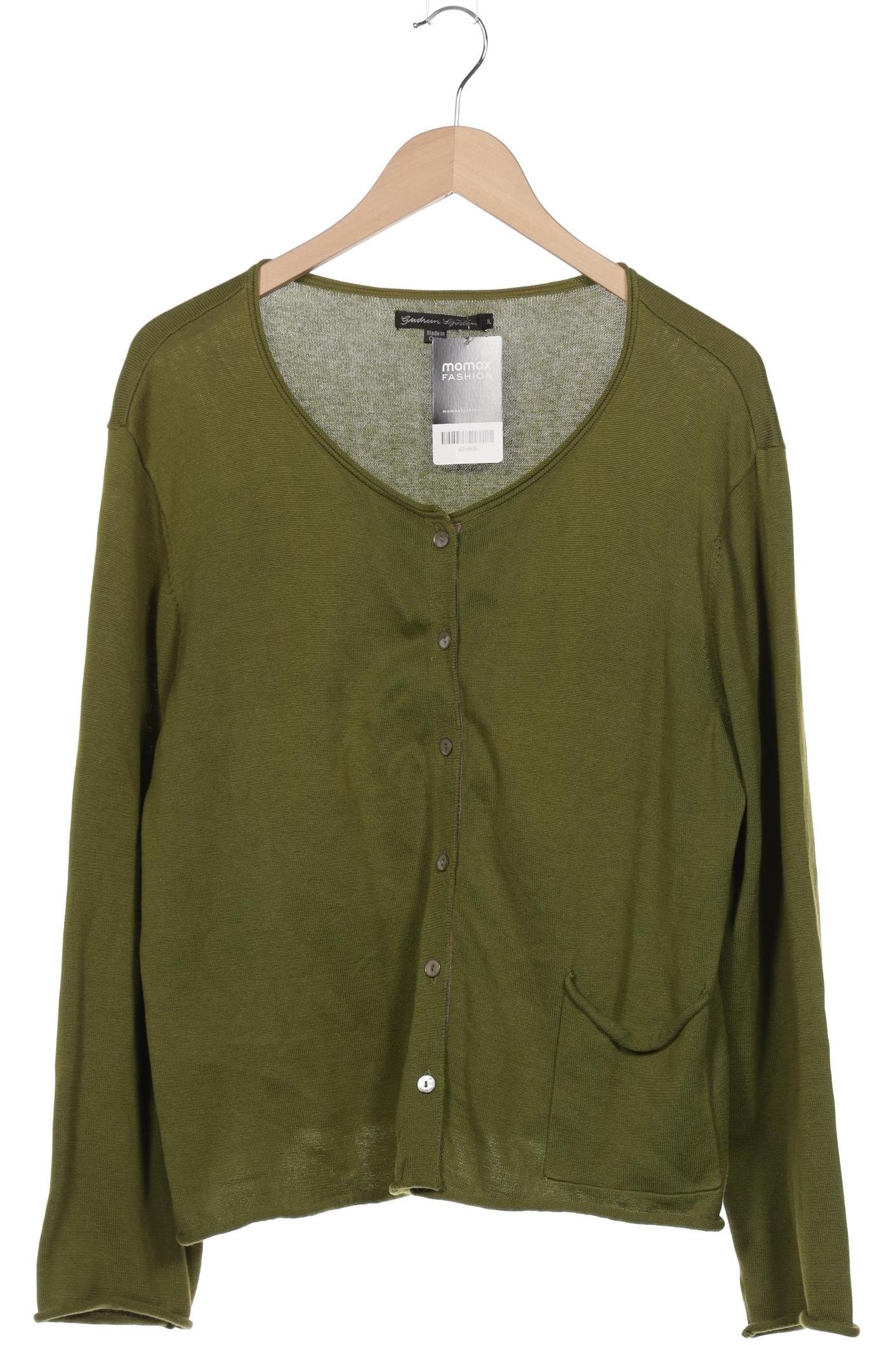 

Gudrun Sjödén Damen Strickjacke, grün, Gr. 44
