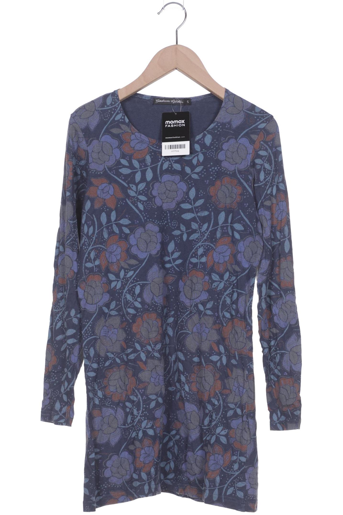 

Gudrun Sjödén Damen Langarmshirt, marineblau, Gr. 36