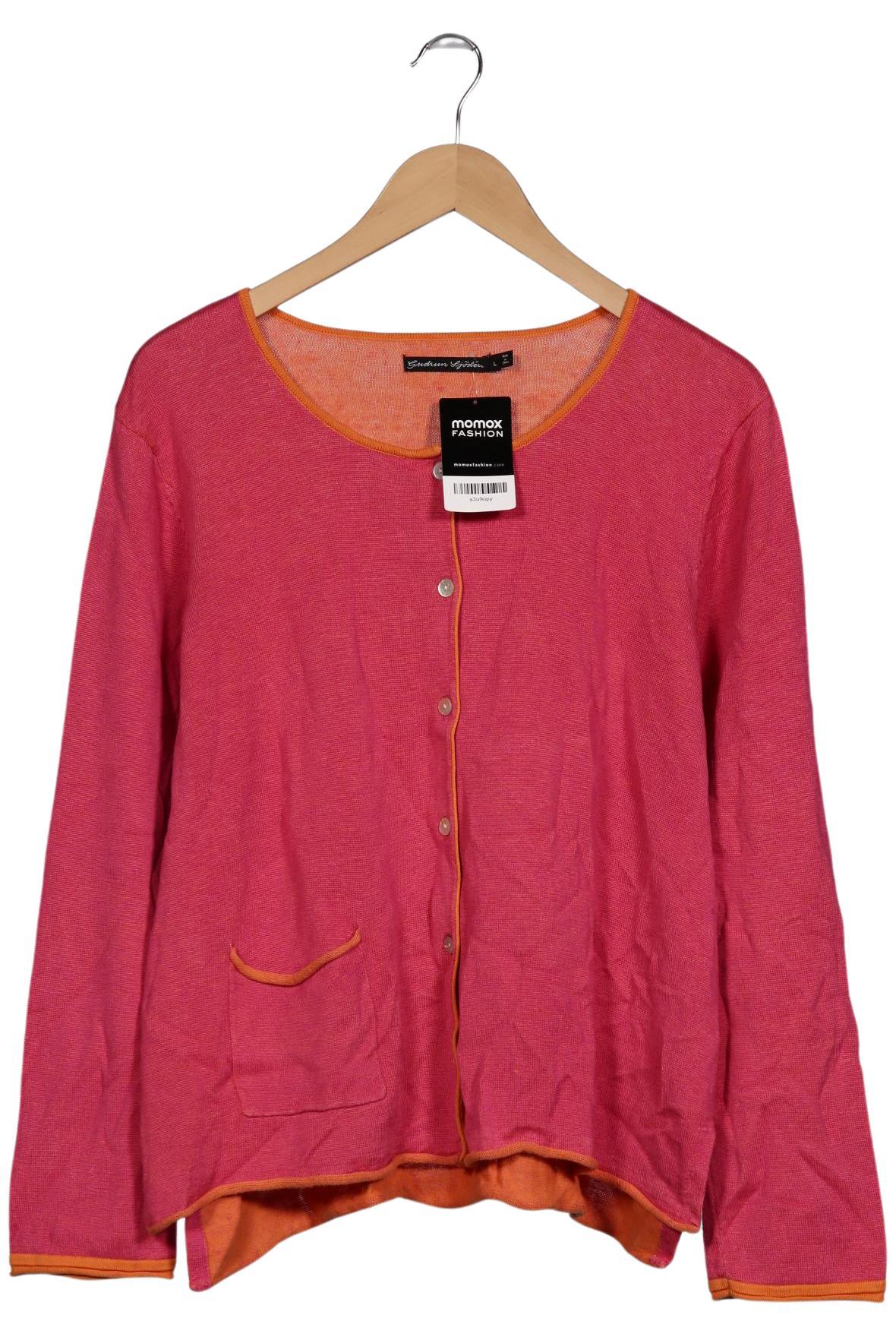 

Gudrun Sjödén Damen Strickjacke, pink, Gr. 42