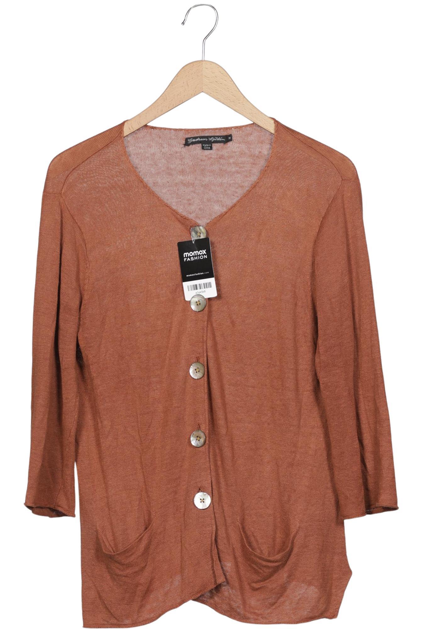 

Gudrun Sjödén Damen Strickjacke, braun, Gr. 38