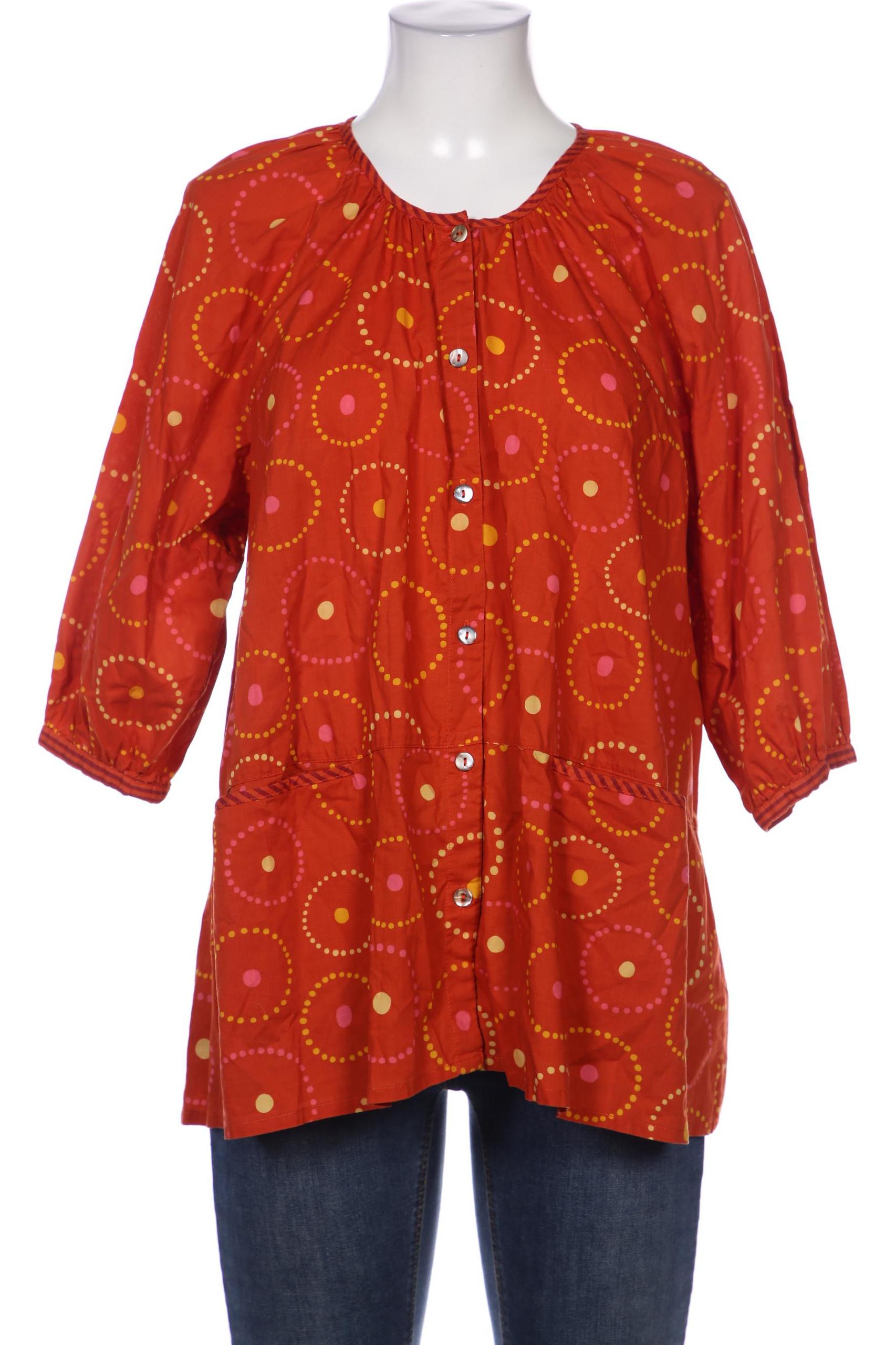

Gudrun Sjödén Damen Bluse, orange, Gr. 36