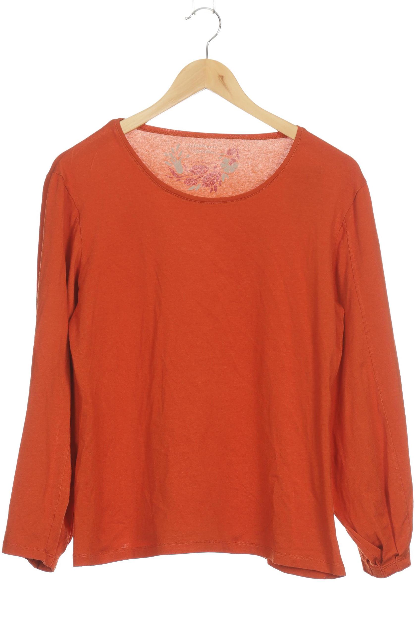 

Gudrun Sjödén Damen Langarmshirt, orange, Gr.