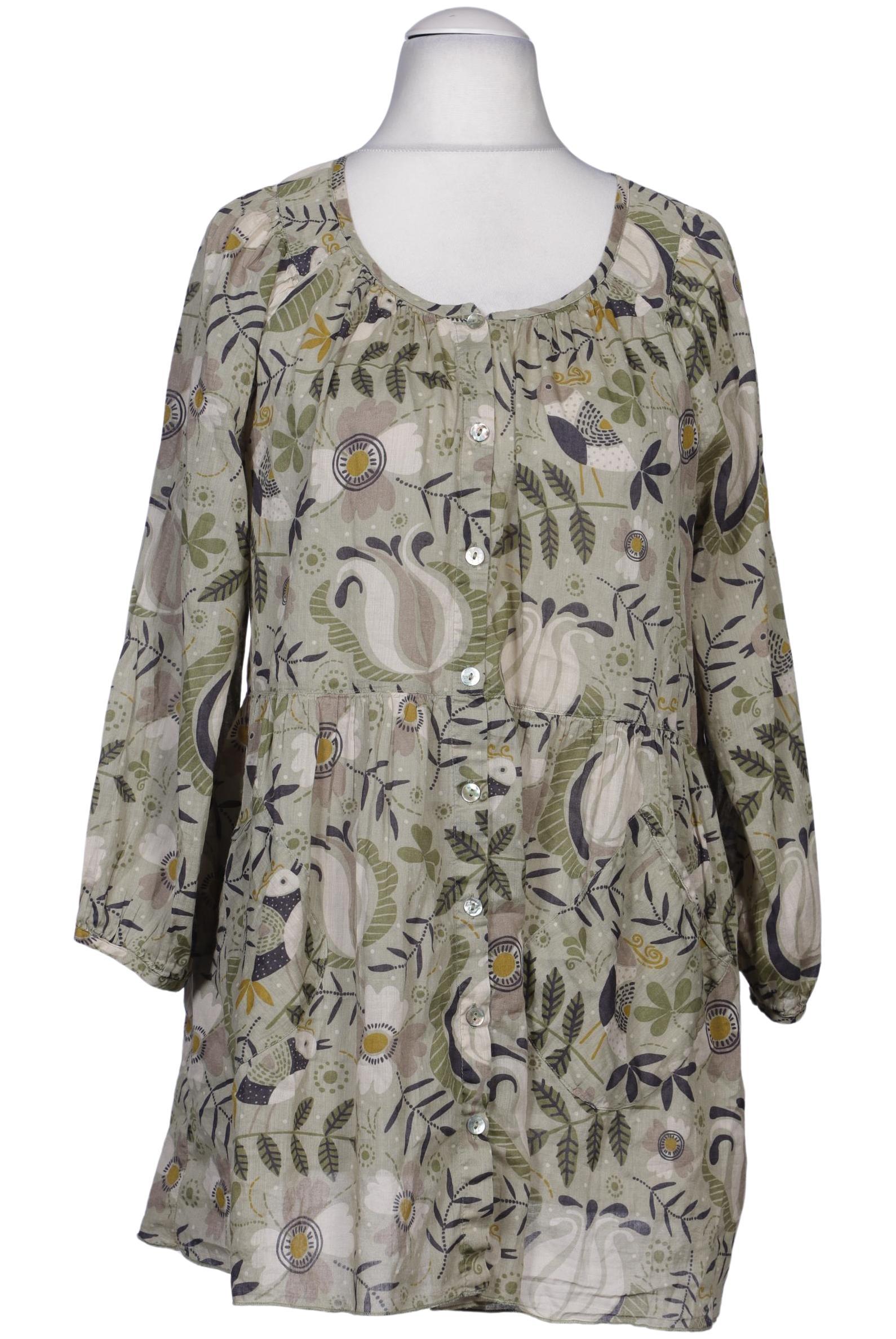 

Gudrun Sjödén Damen Bluse, grün, Gr. 38