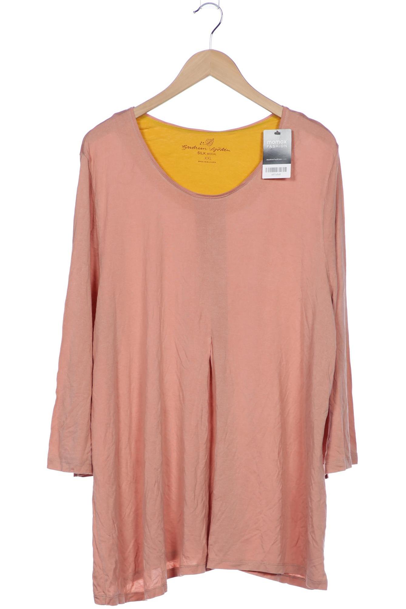 

Gudrun Sjödén Damen Langarmshirt, orange, Gr. 46