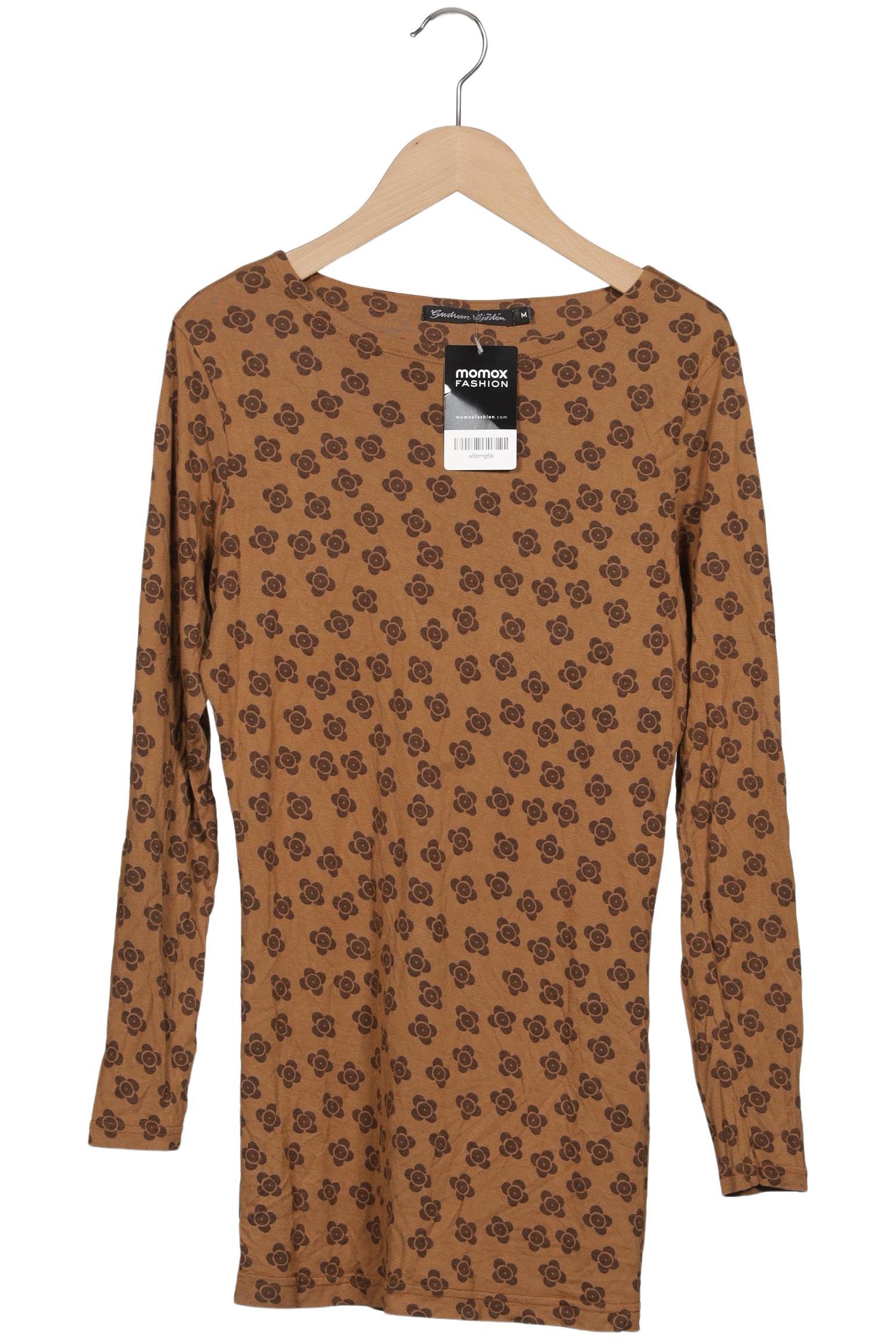 

Gudrun Sjödén Damen Langarmshirt, braun, Gr. 38