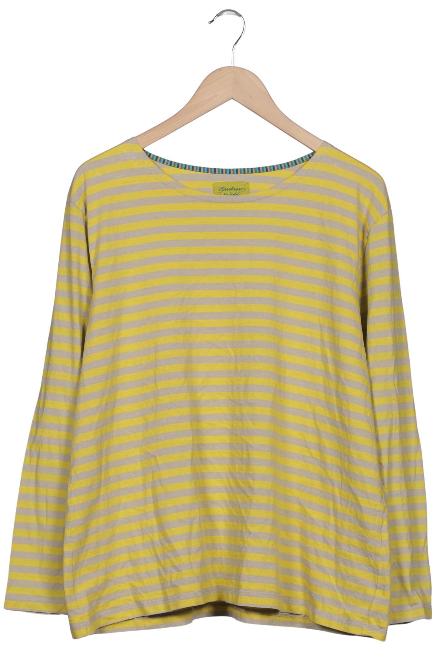 

Gudrun Sjödén Damen Langarmshirt, grau, Gr. 46
