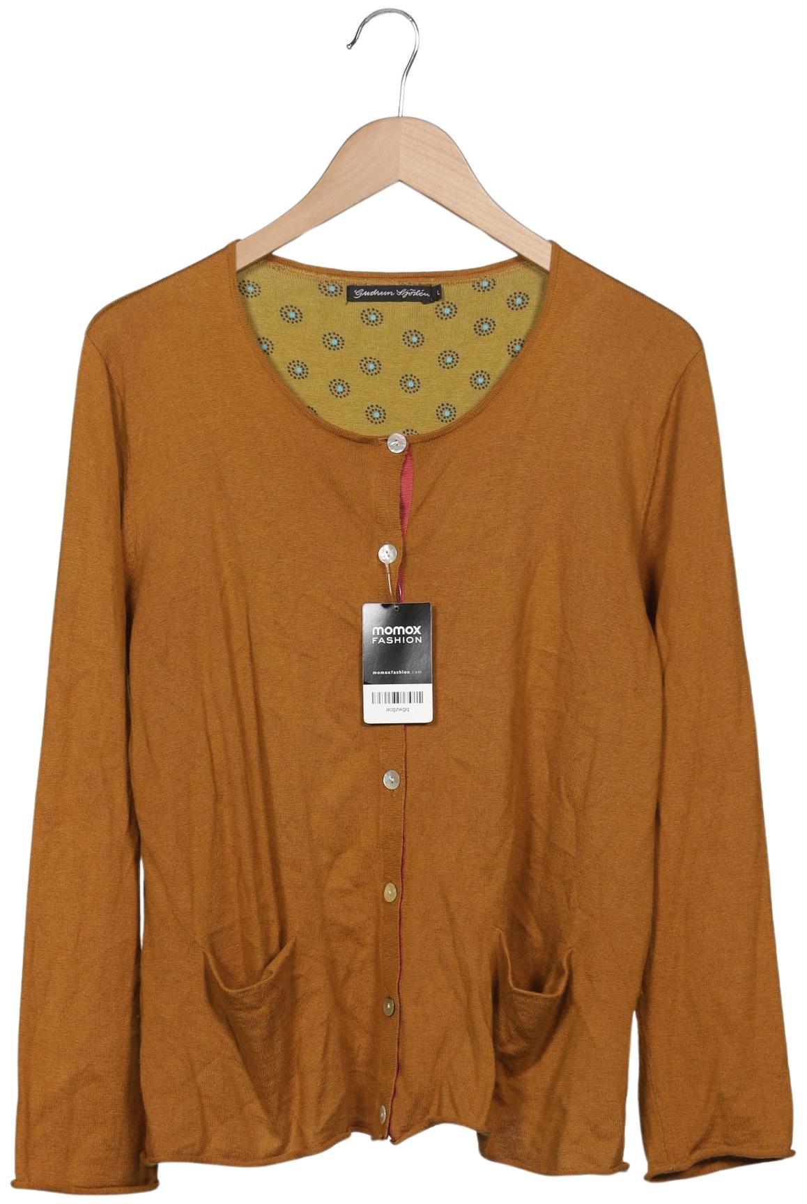 

Gudrun Sjödén Damen Strickjacke, braun, Gr. 42